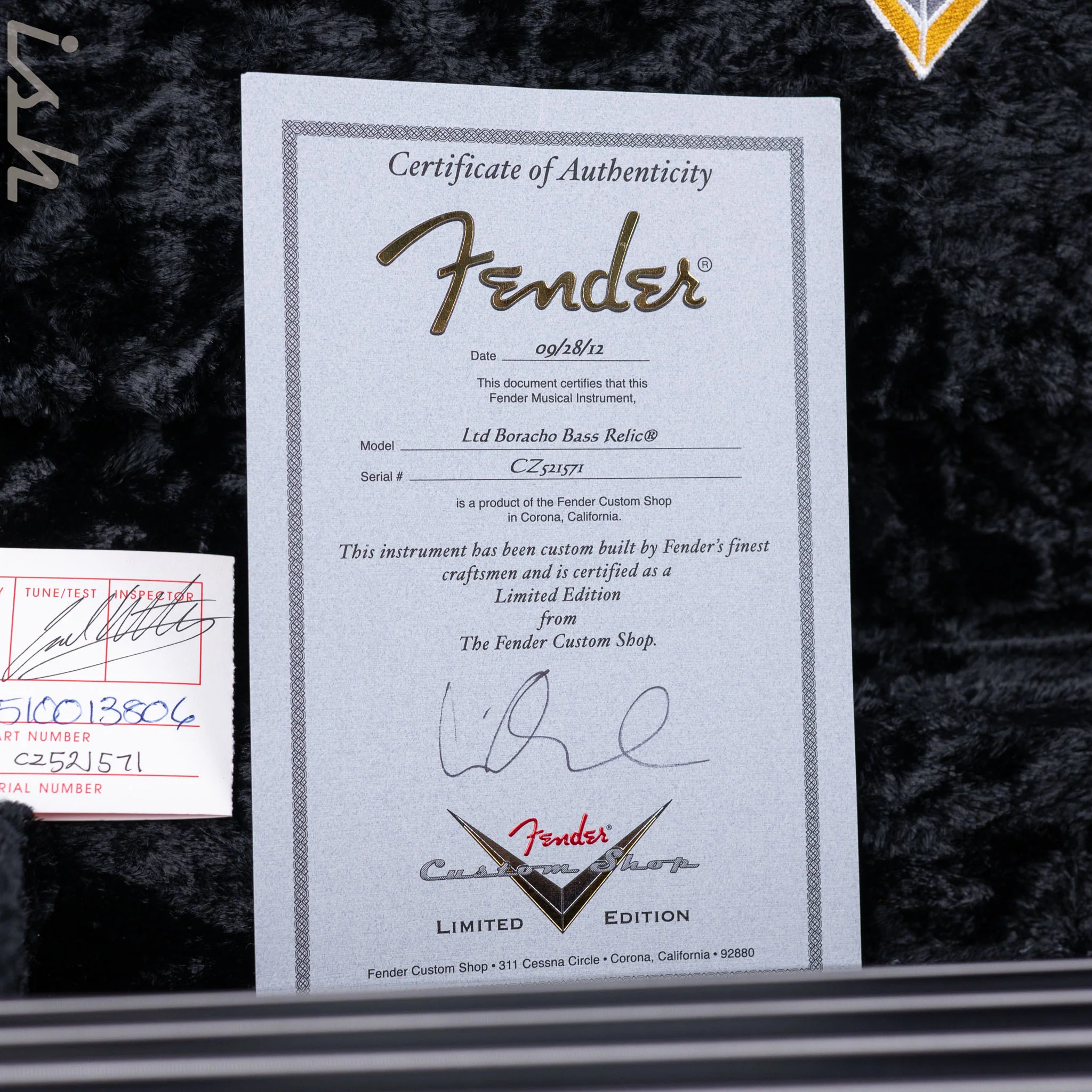 2012 Fender Custom Shop La Cabronita Borracho Bass Relic - Image 14