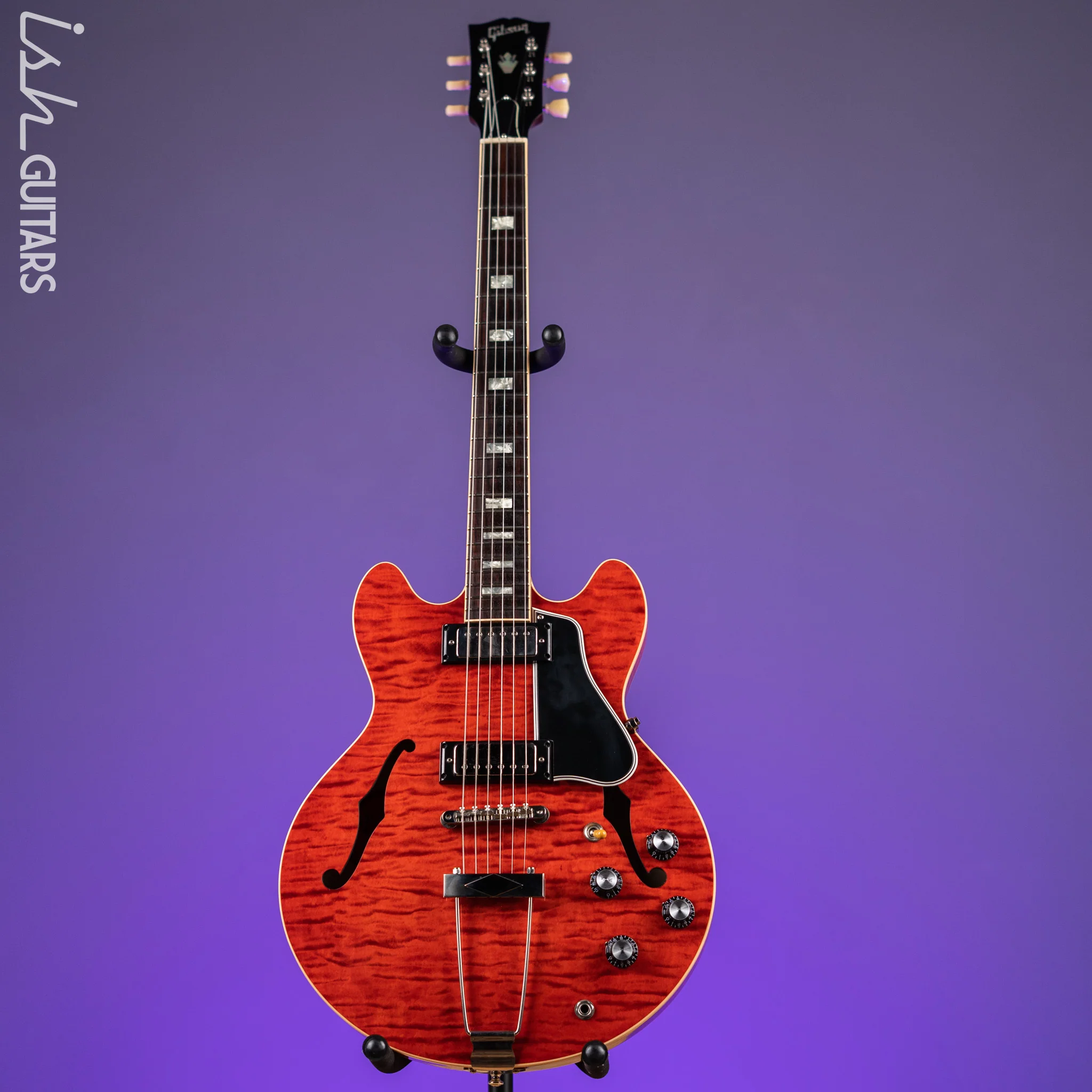 2012 Gibson Custom Shop ES-390 Figured Red - Image 2