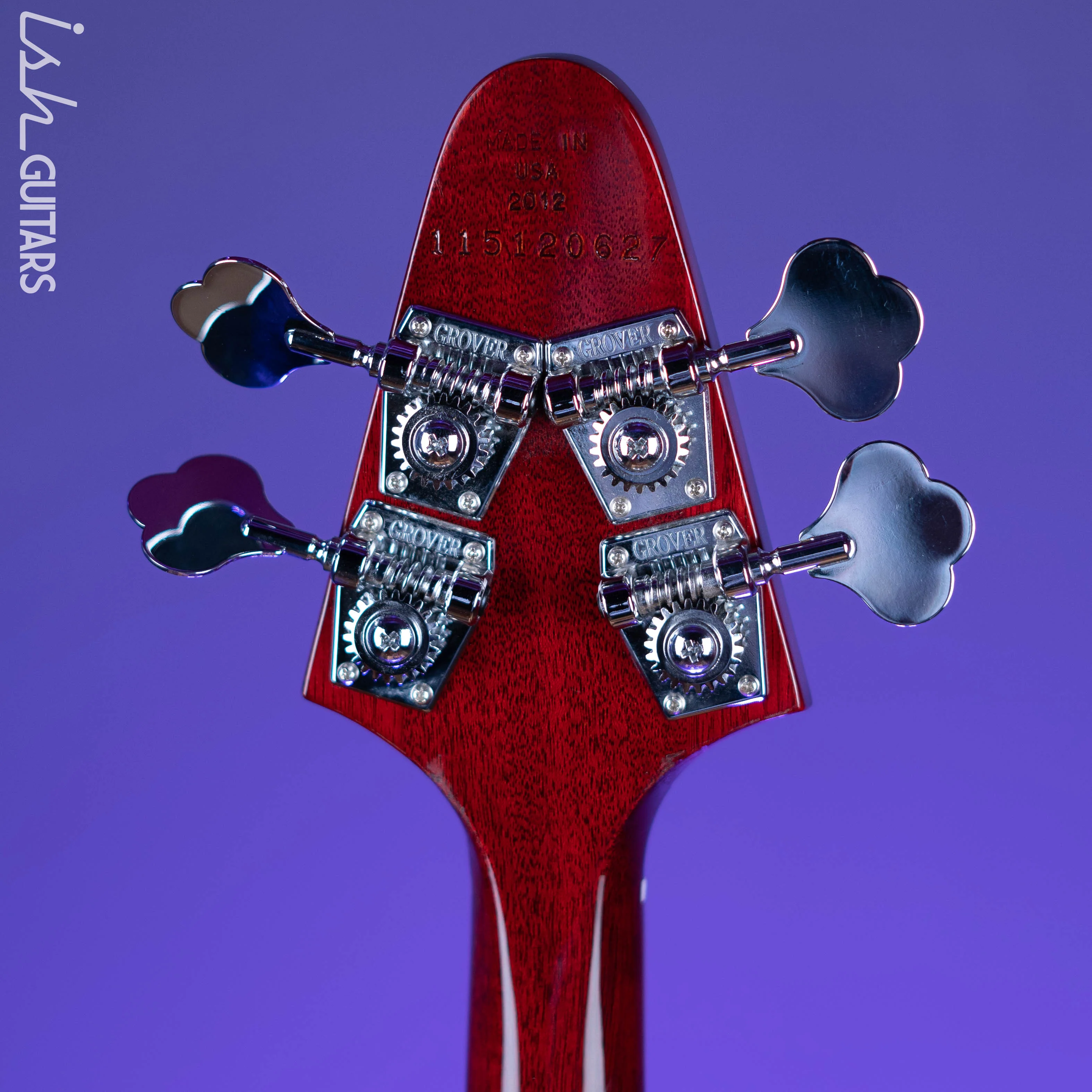 2012 Gibson Flying V Bass Cherry - Image 10