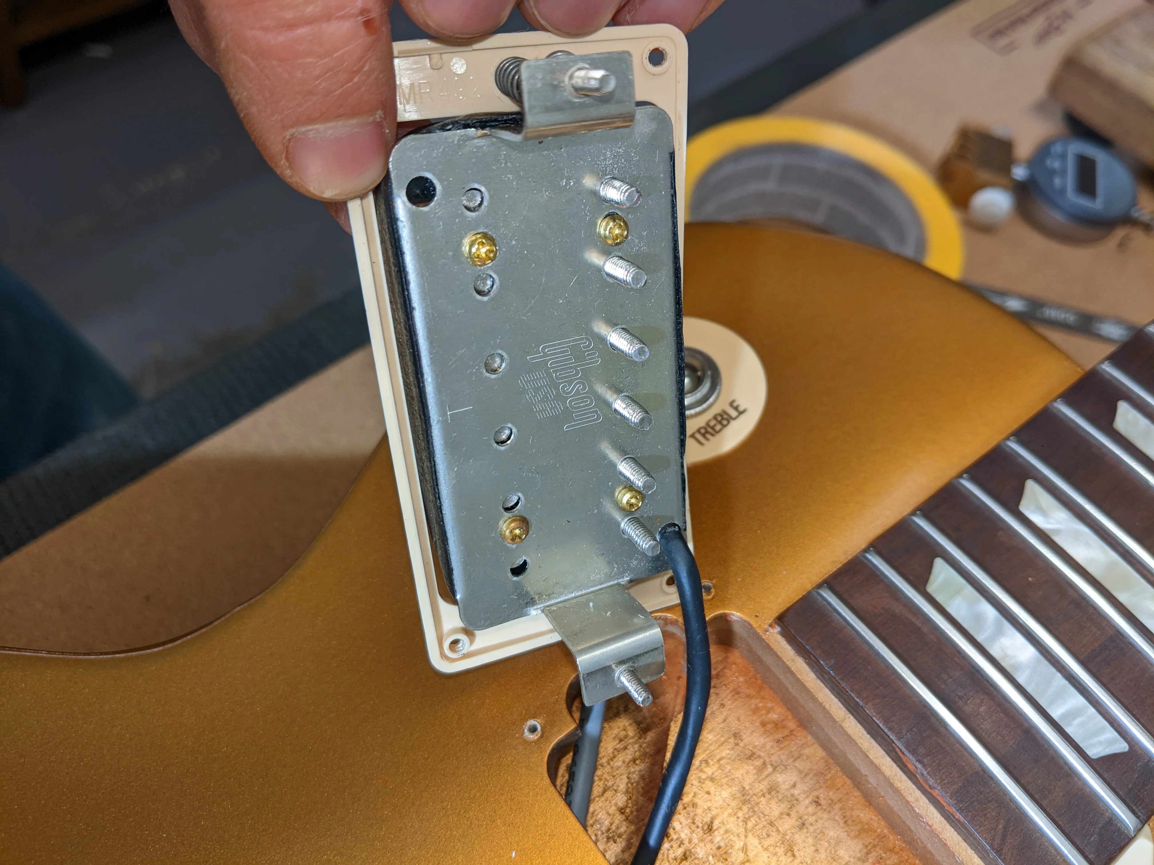 2012 Gibson Les Paul Studio SOS Tribute Gold Top - Image 21