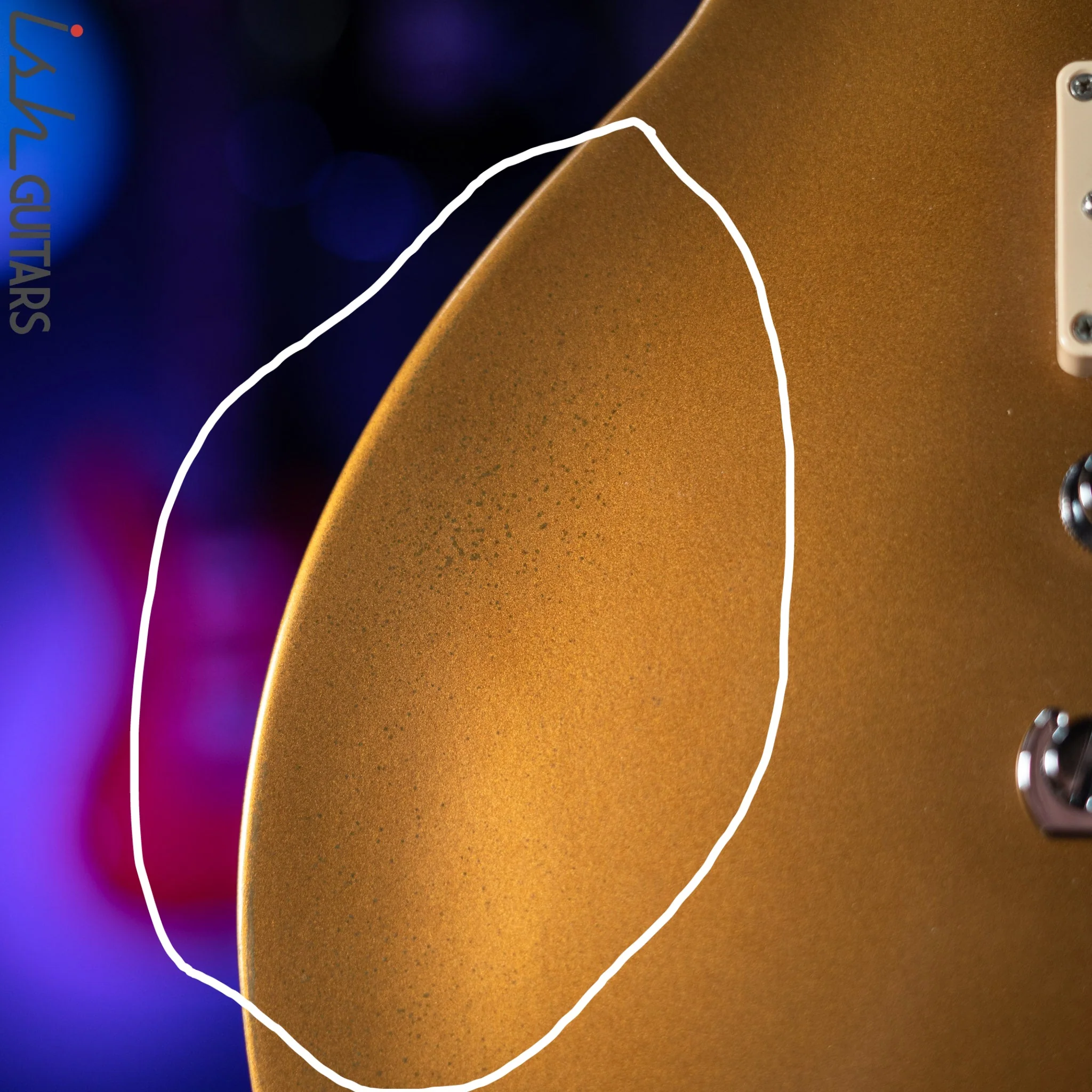 2012 Gibson Les Paul Studio SOS Tribute Gold Top - Image 5