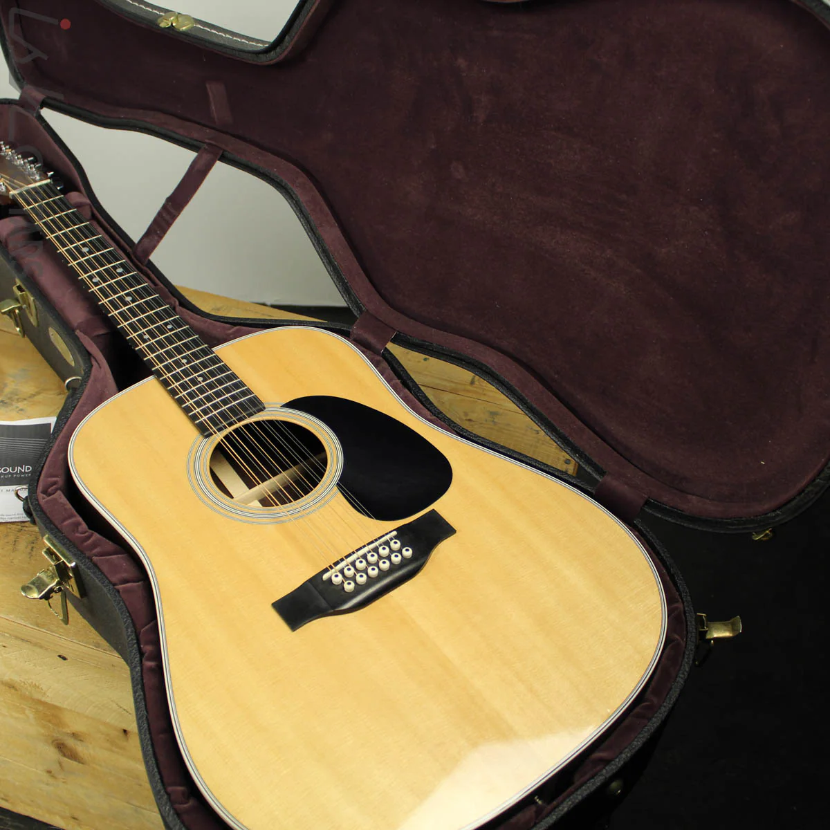 2011 Martin D-12-28 Dreadnought Acoustic w/ Electronics - Image 12