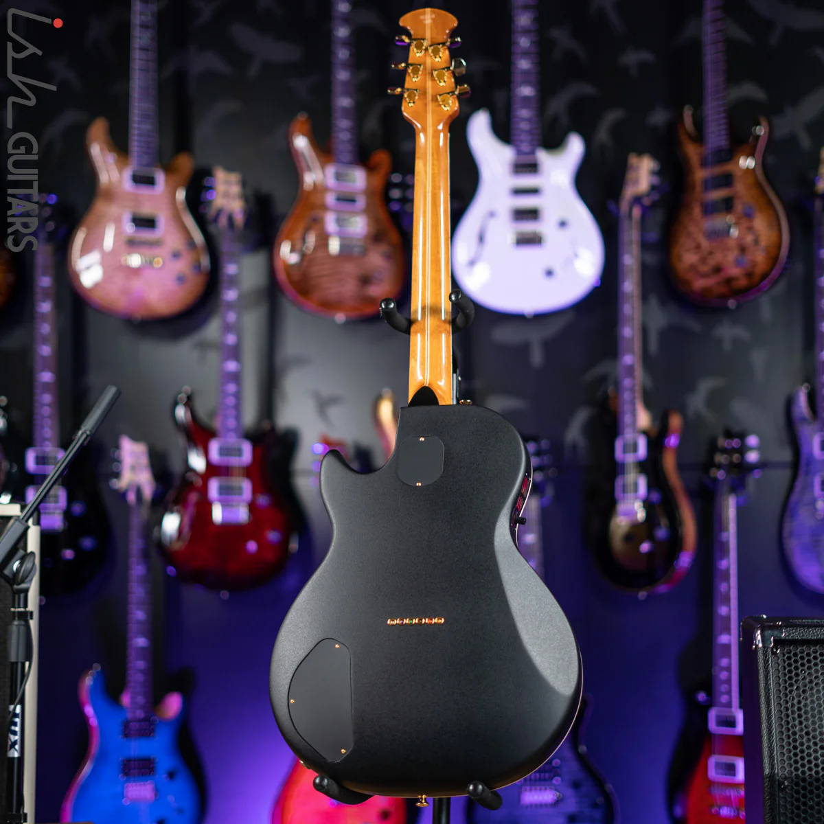 2012 Ovation YM68 Yngwie Malmsteen Signature Acoustic-Electric Guitar Rosa Corsa Red - Image 8