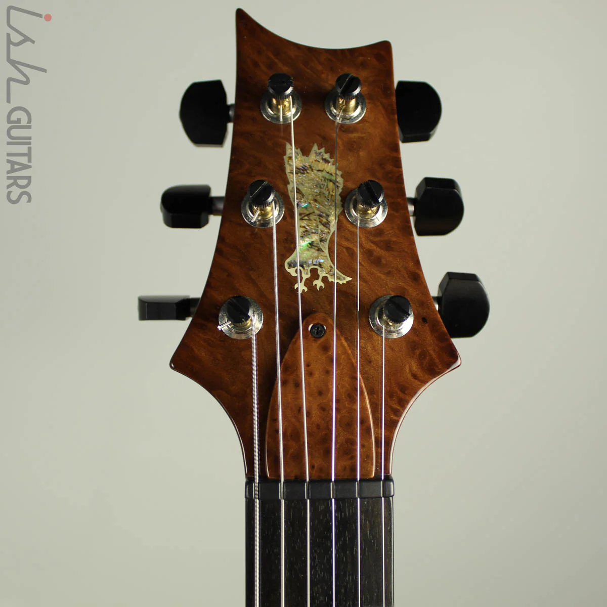 2012 PRS Private Stock McCarty Chambered Natural Smoked Burst Redwood Burl - Image 9