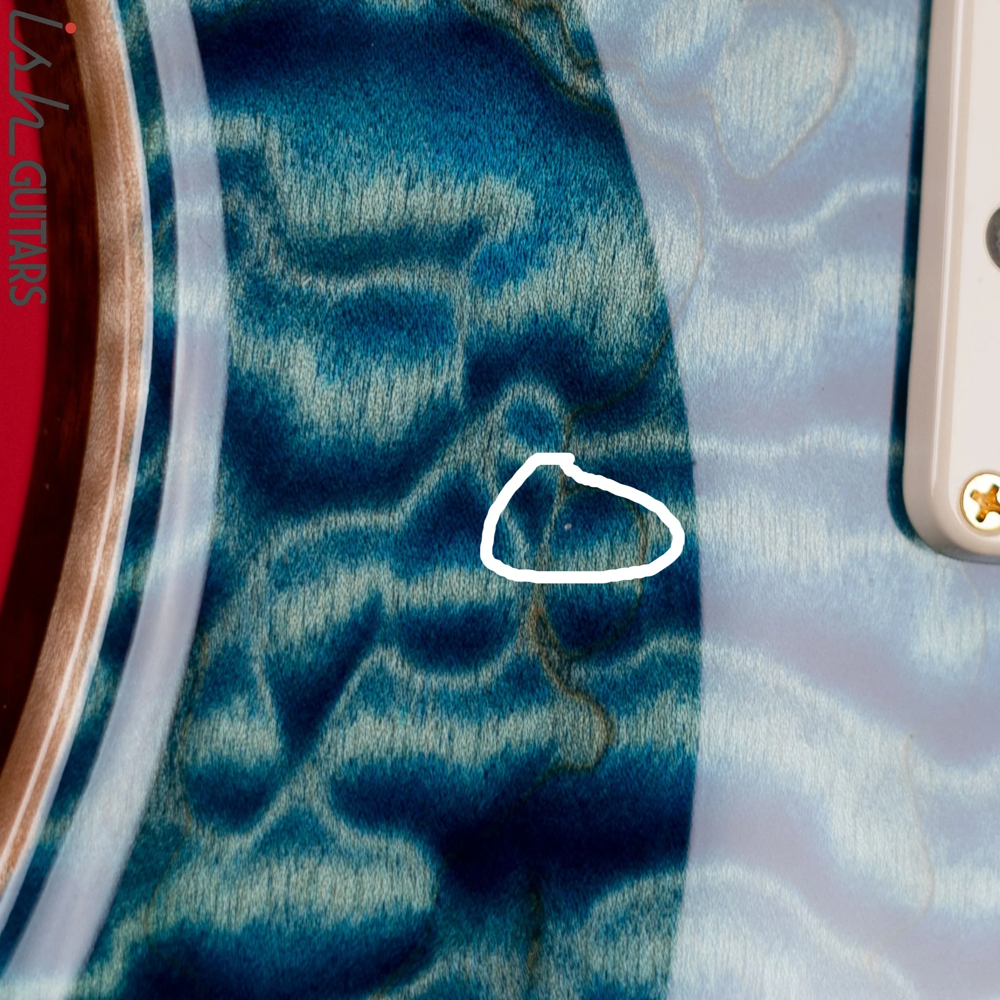 2012 PRS Custom 22 Private Stock Brazilian #4218 Faded Aquamarine - Image 5
