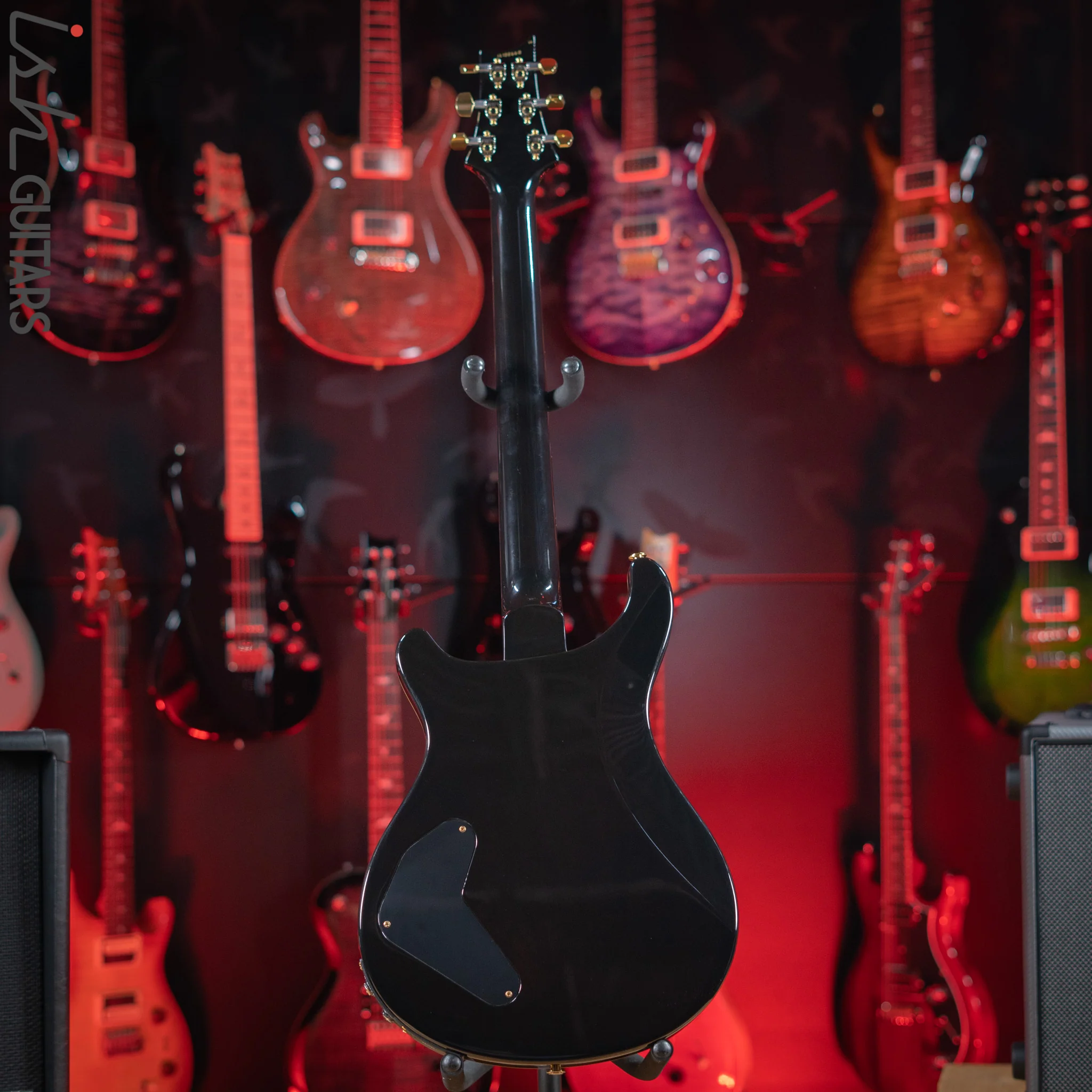 2012 PRS P22 Piezo Electric Guitar 10 Top Purple Hazel - Image 7