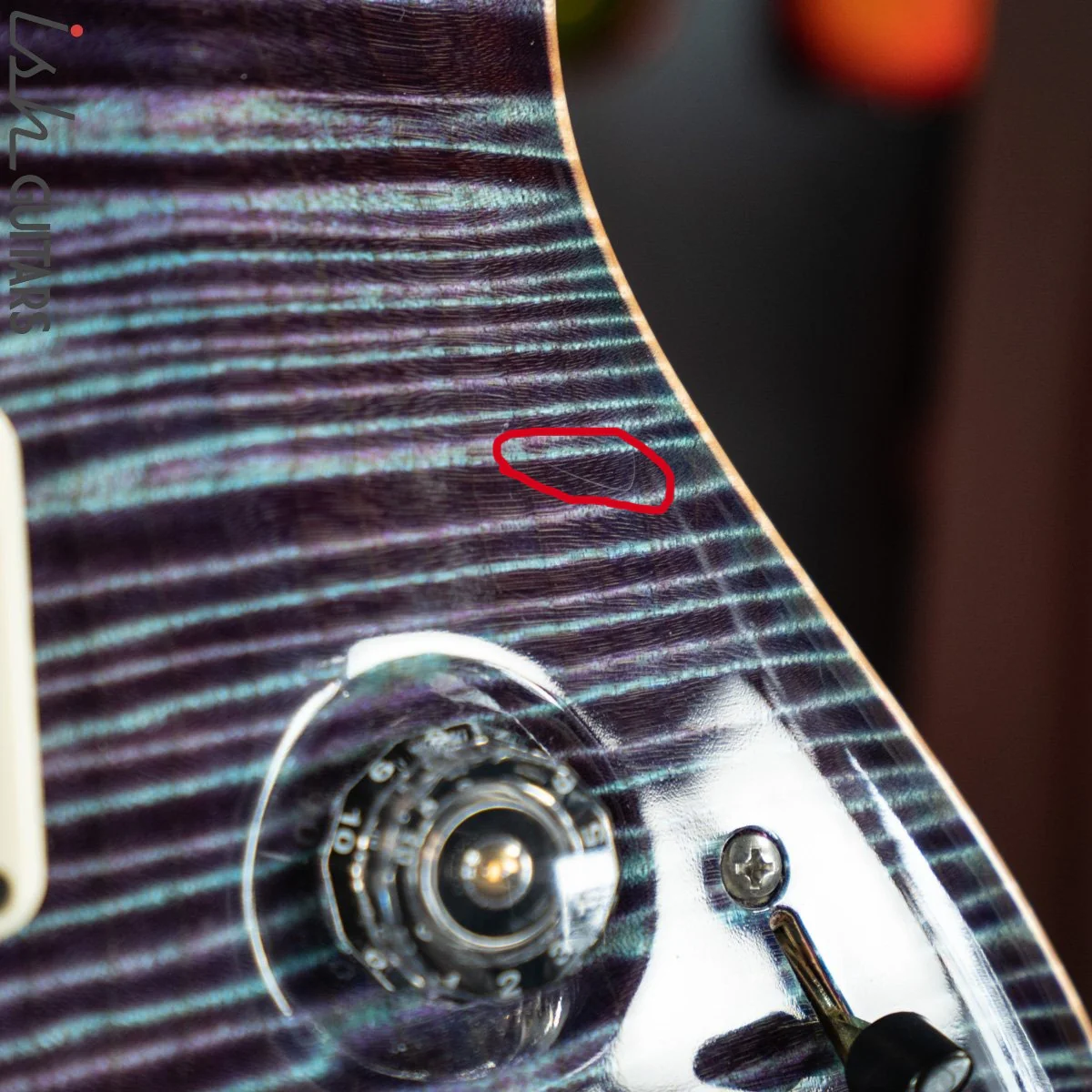 2012 PRS Private Stock Custom 24 Piezo P24 Aqua Violet 53/10 - Image 14