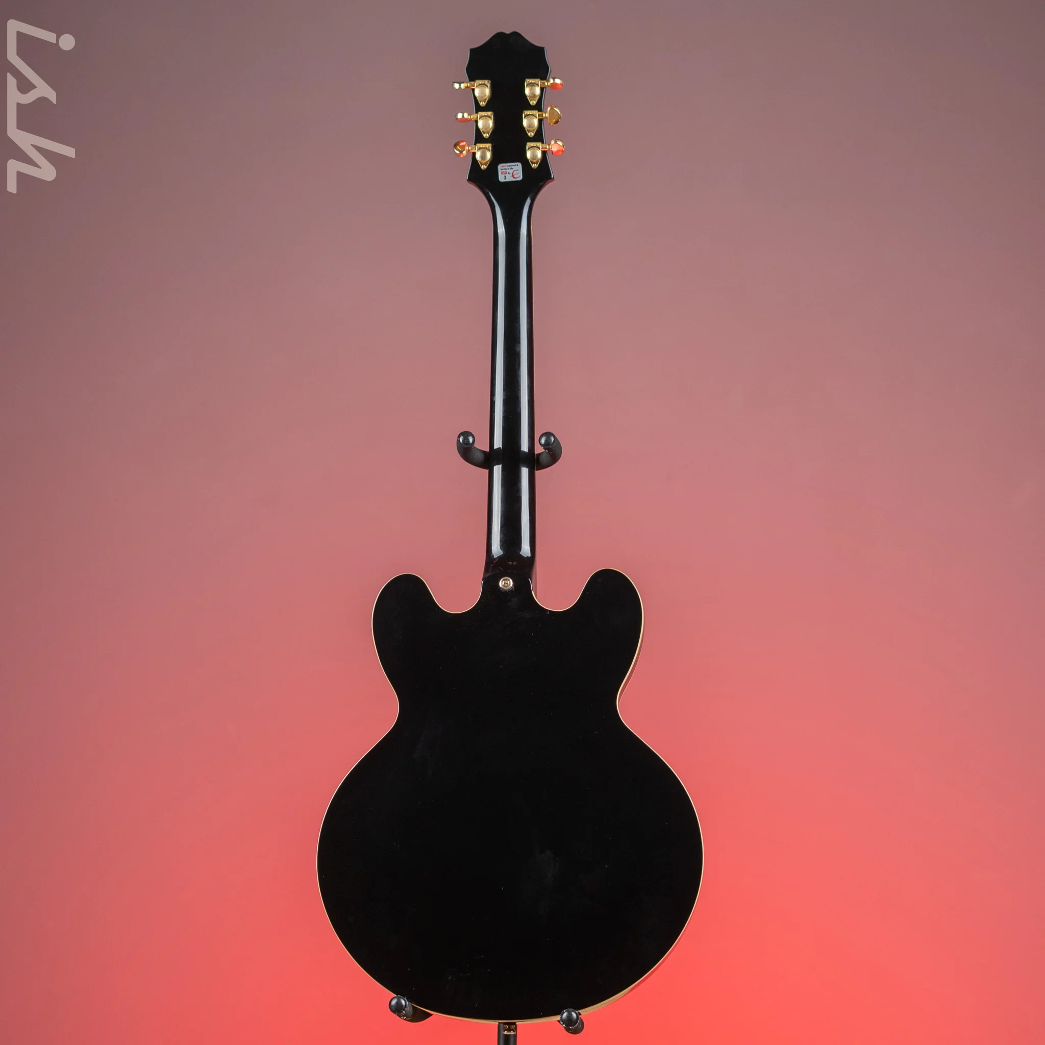 2013 Epiphone Sheraton II Ebony - Image 9