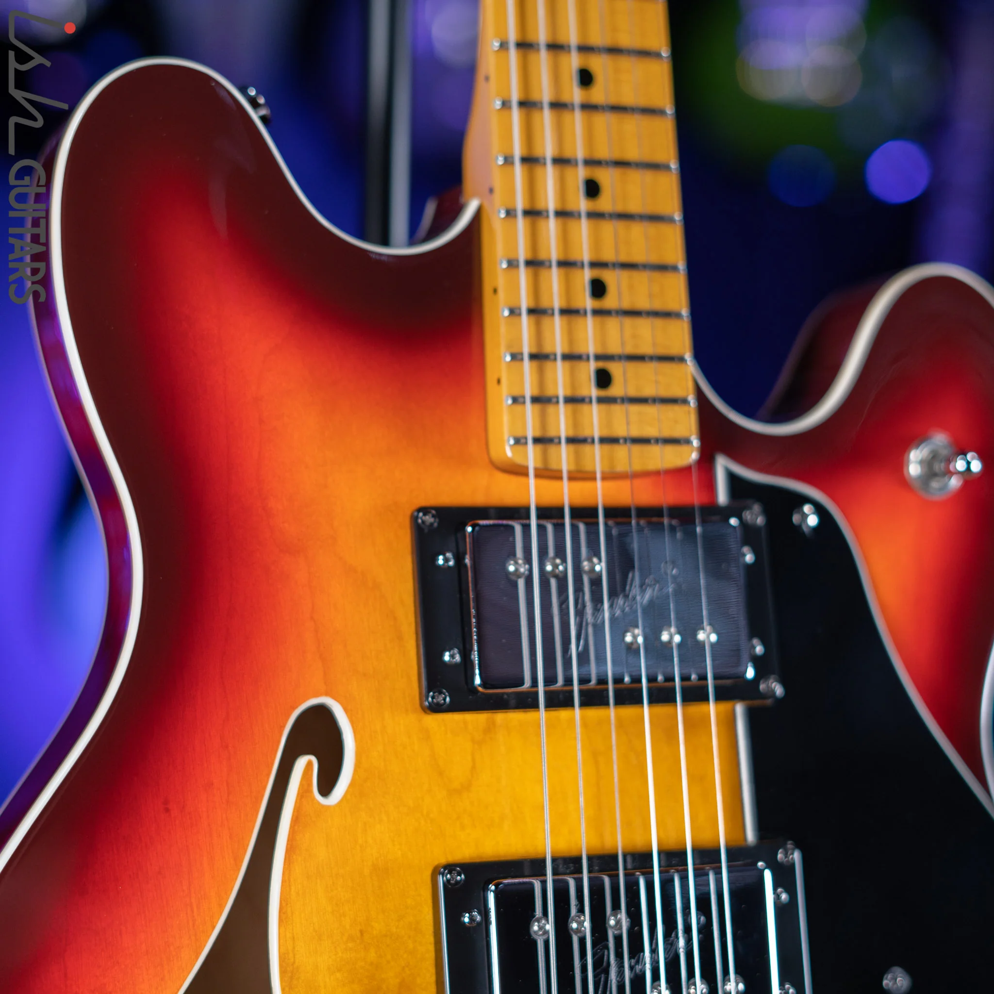 2013 Fender Starcaster 3-Color Sunburst - Image 3