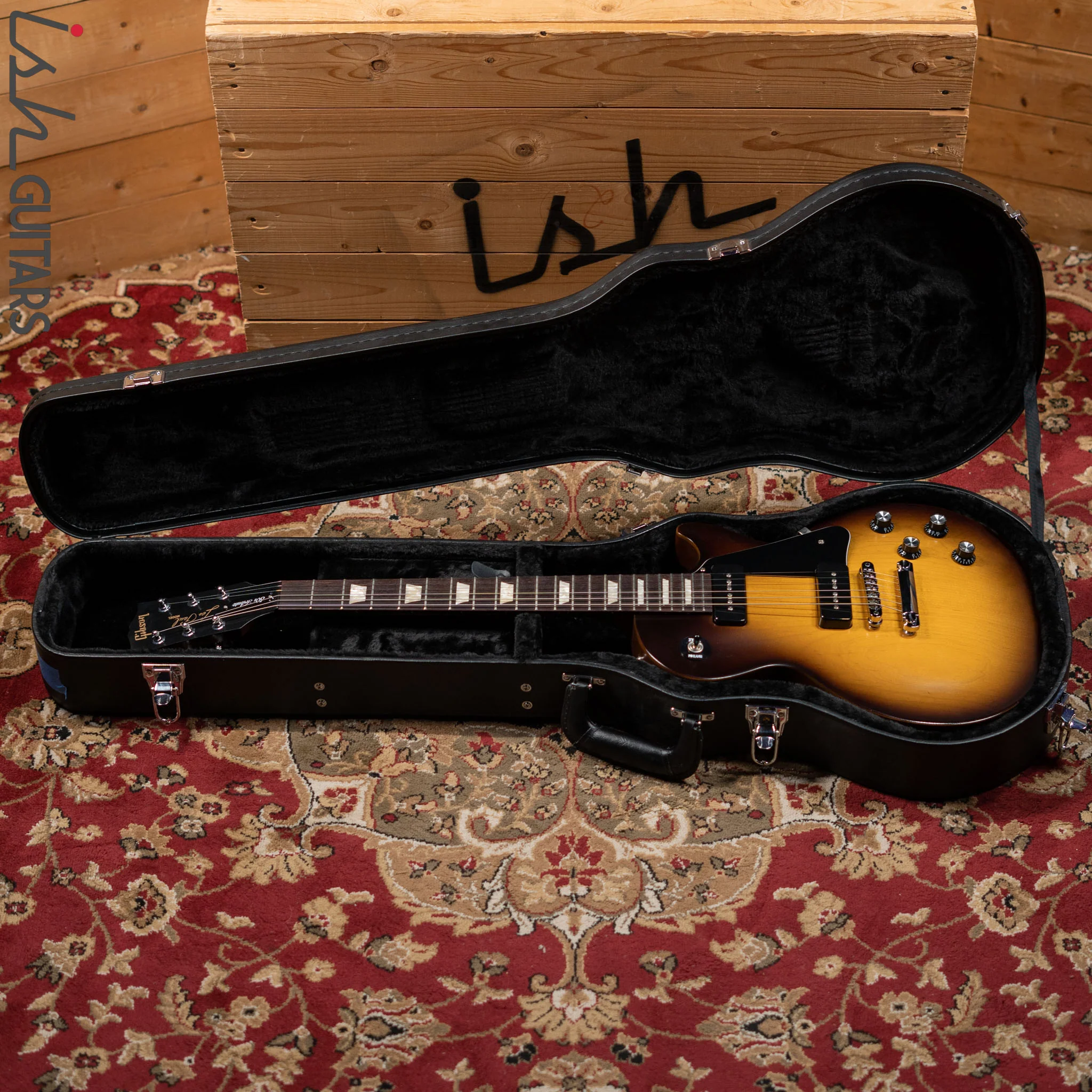 2013 Gibson Les Paul 50’s Tribute Vintage Sunburst - Image 14
