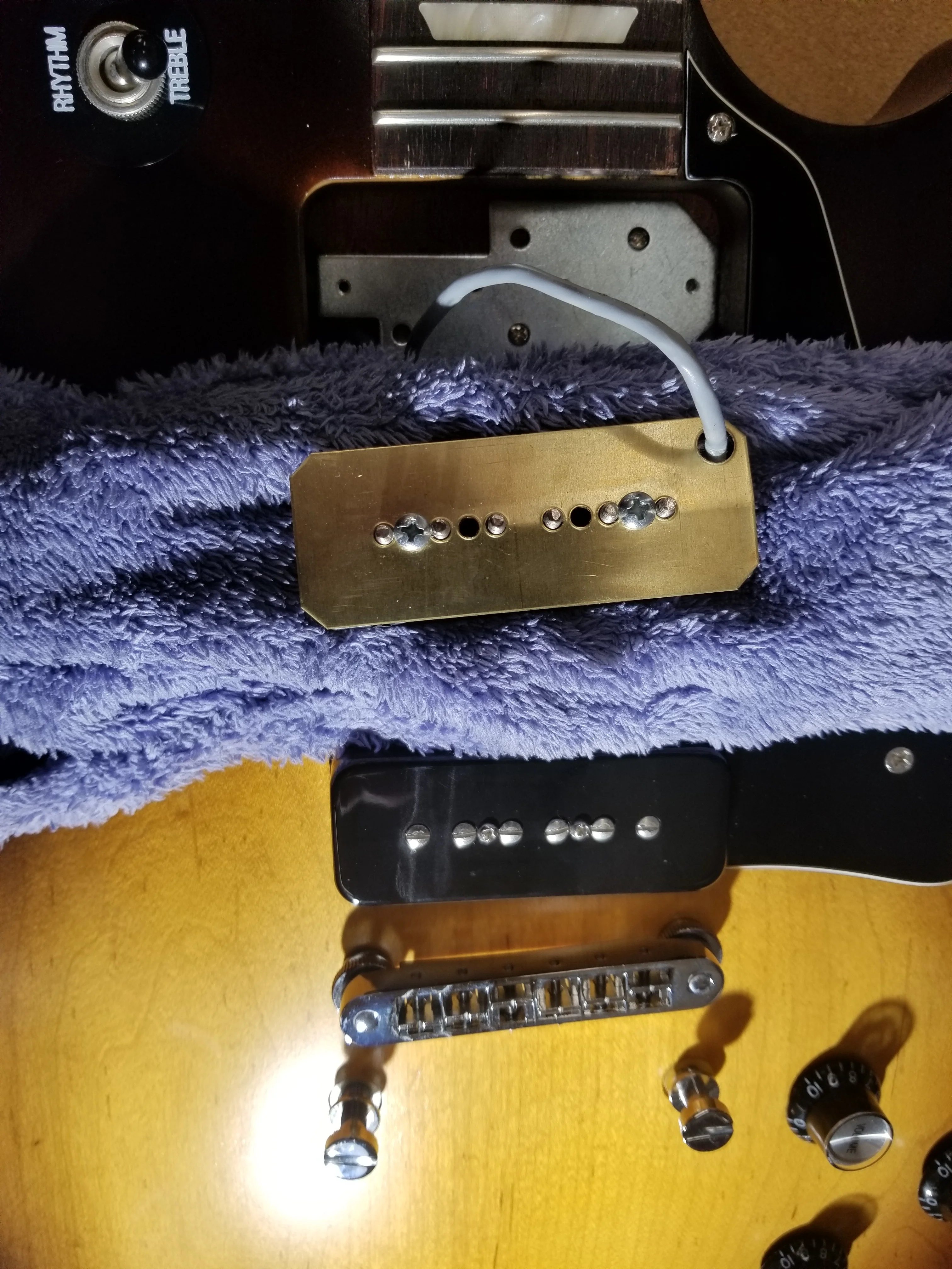 2013 Gibson Les Paul 50’s Tribute Vintage Sunburst - Image 15