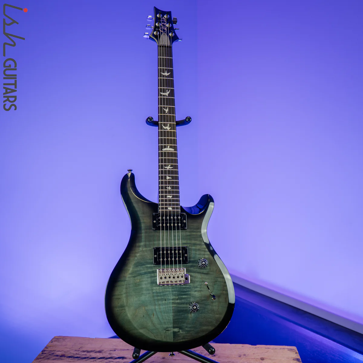 2013 PRS S2 Custom 24 Blue Crab Smokeburst - Image 2