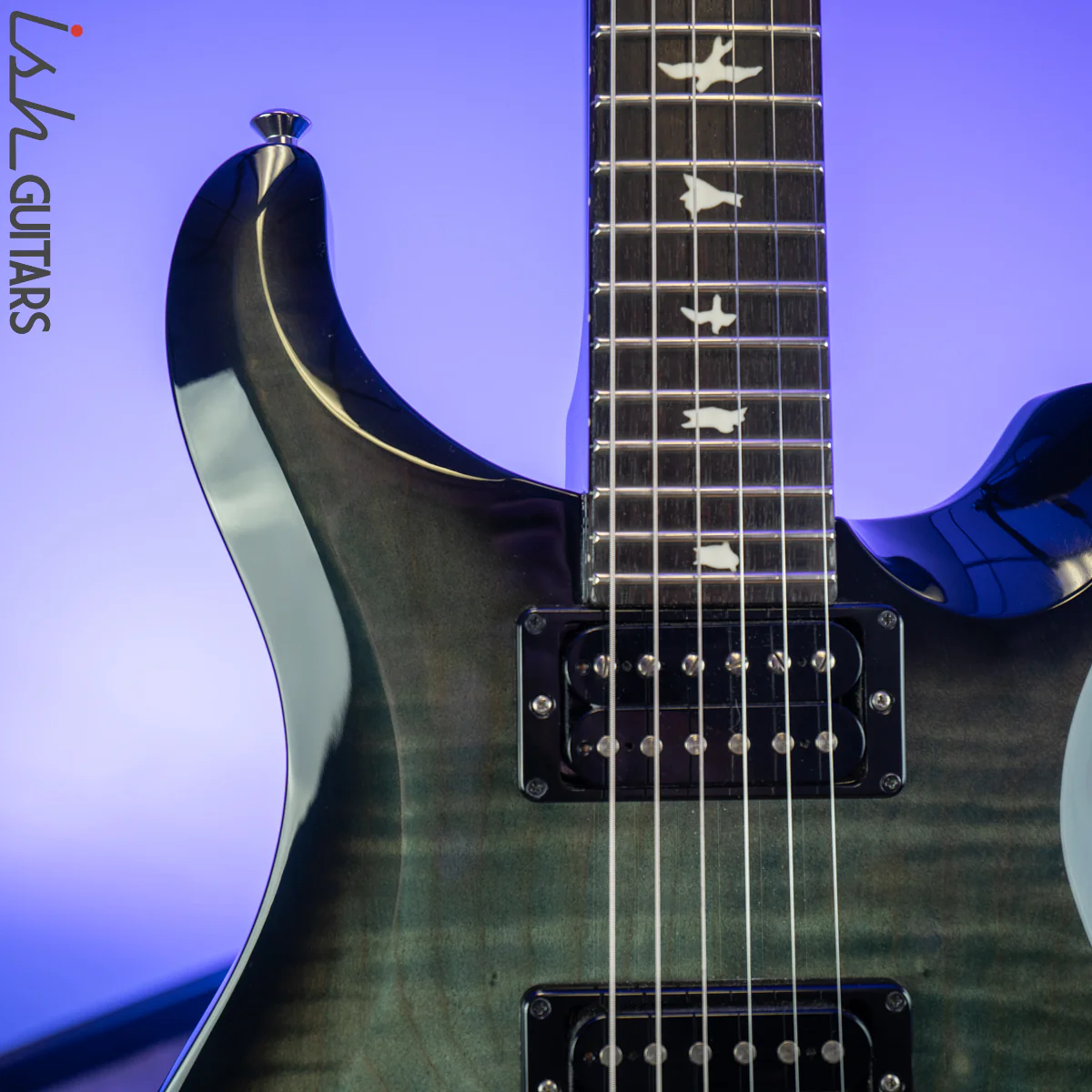 2013 PRS S2 Custom 24 Blue Crab Smokeburst - Image 3
