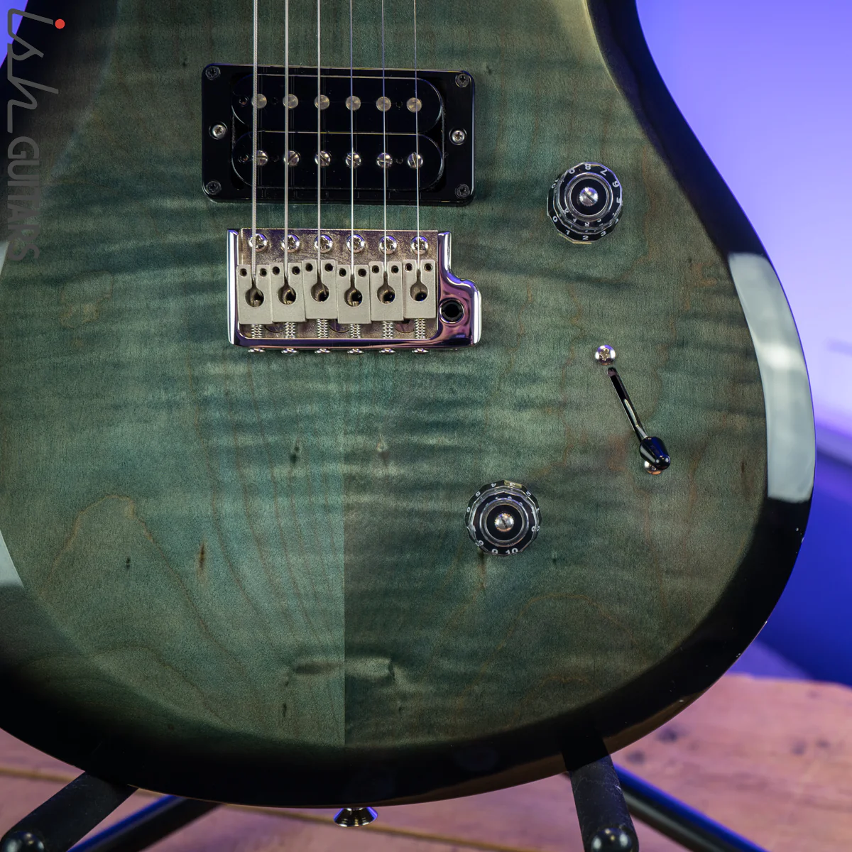 2013 PRS S2 Custom 24 Blue Crab Smokeburst - Image 4