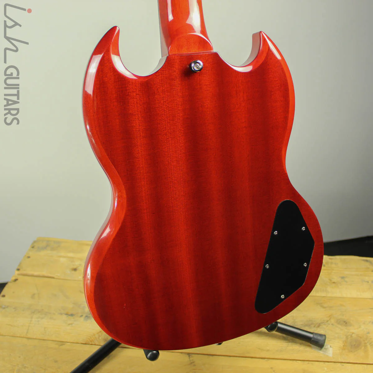 2014 Epiphone G-400 SG Pro Left Handed Cherry w/ Bigsby - Image 9