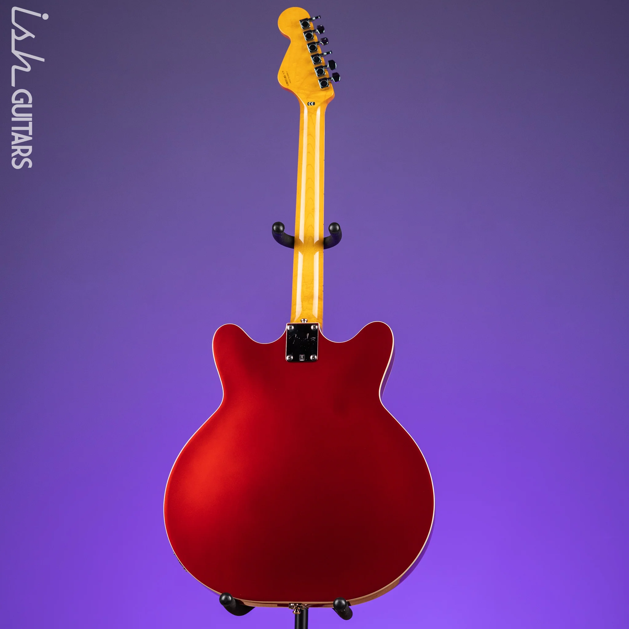 2014 Fender Modern Player Coronado II Candy Apple Red - Image 8