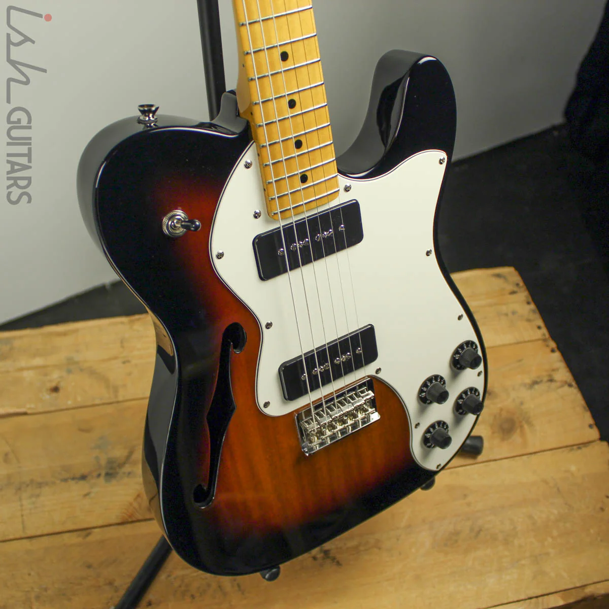 2014 Fender Modern Player Telecaster Thinline Deluxe - Image 6