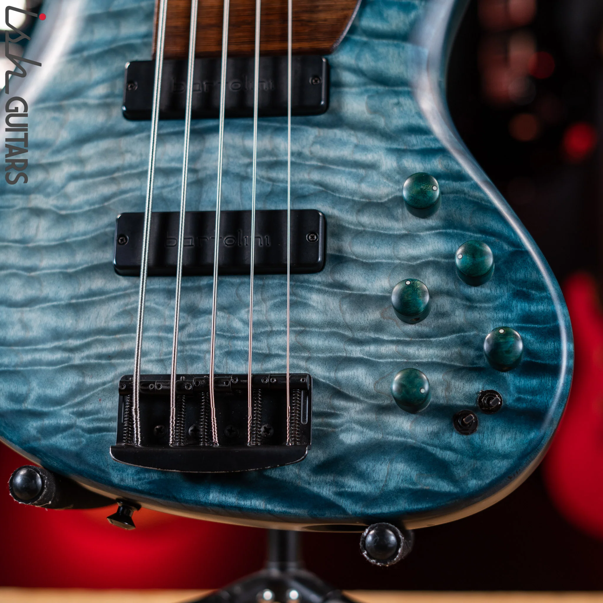 2014 MTD Saratoga Norm Stockton Signature 5-String Bass #5 - Image 4