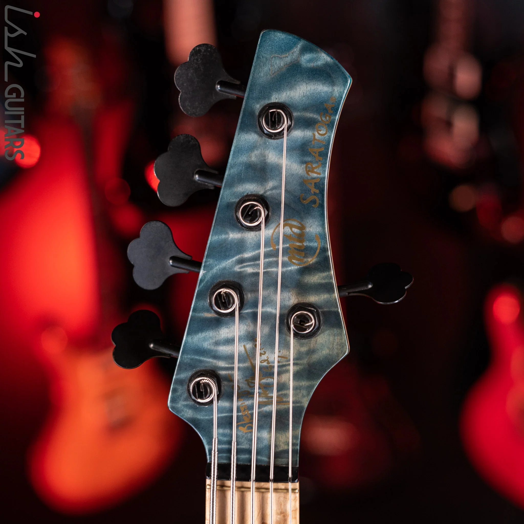 2014 MTD Saratoga Norm Stockton Signature 5-String Bass #5 - Image 6