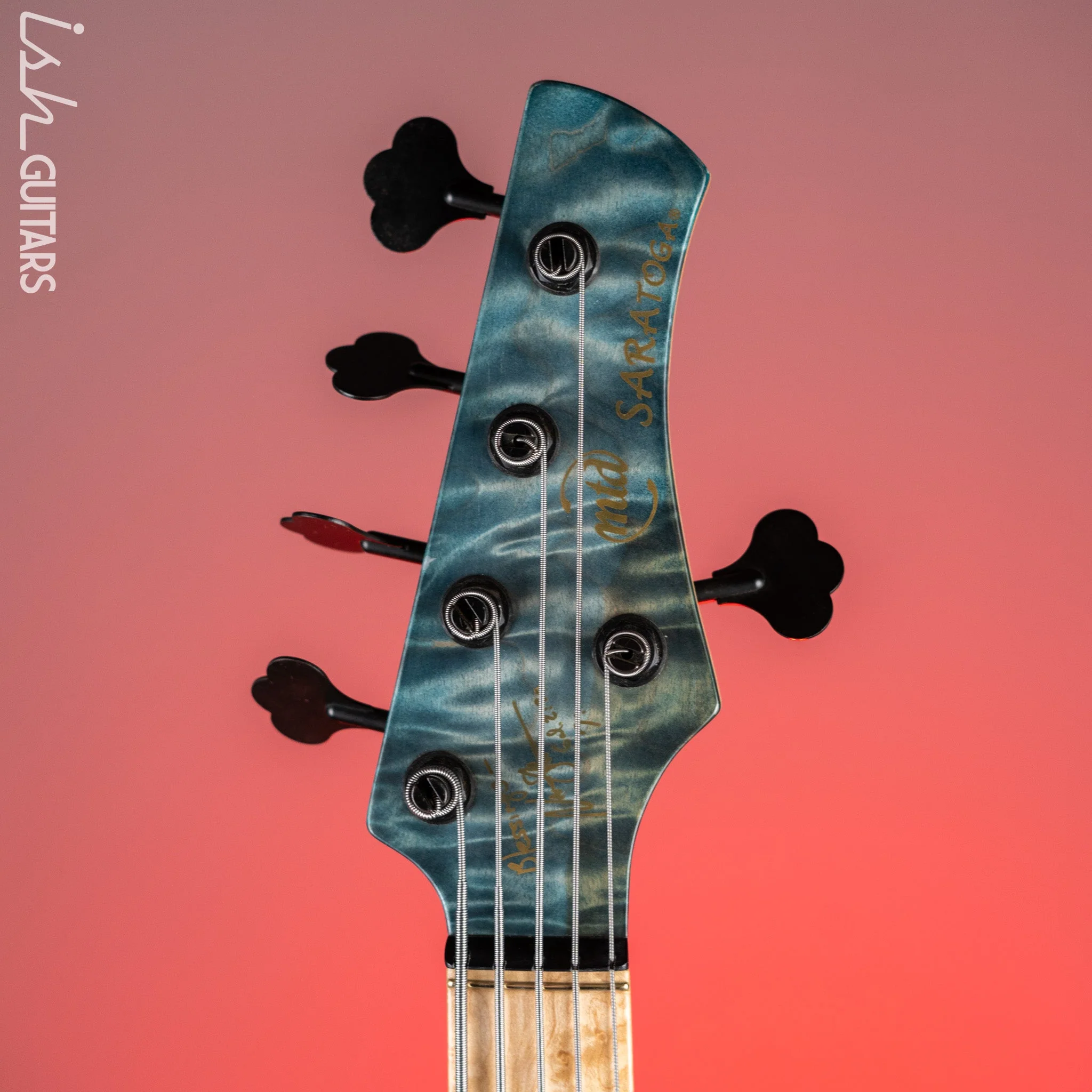 2014 MTD Saratoga Norm Stockton Signature 5-String Bass #5 - Image 12