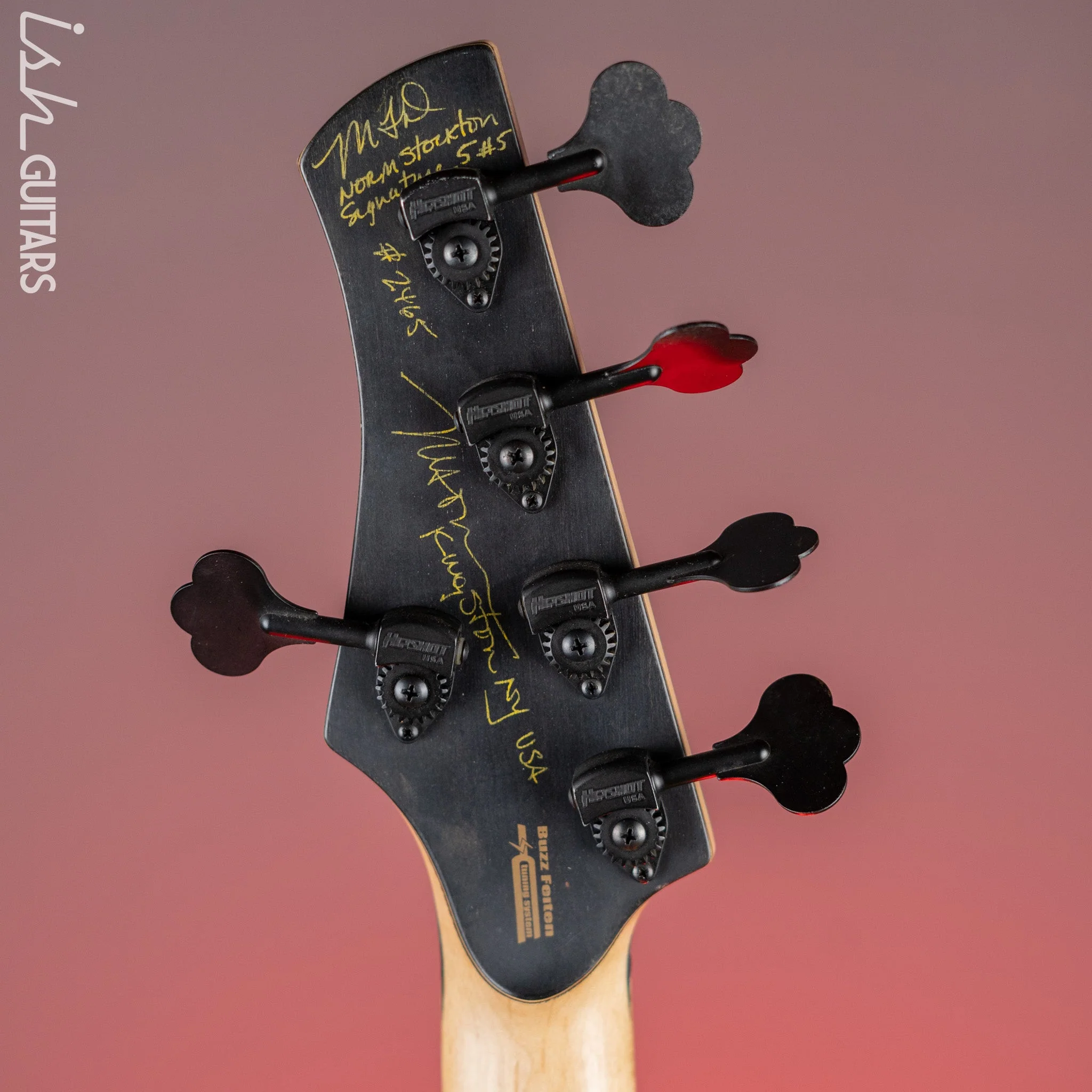 2014 MTD Saratoga Norm Stockton Signature 5-String Bass #5 - Image 22