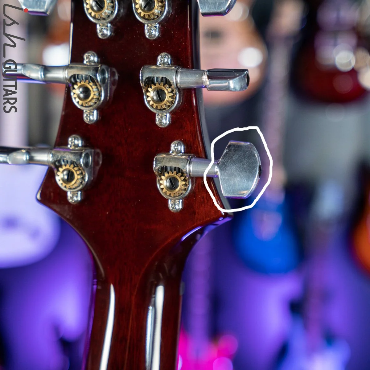 2014 PRS Custom 24 Black Gold Burst Wrap - Image 11