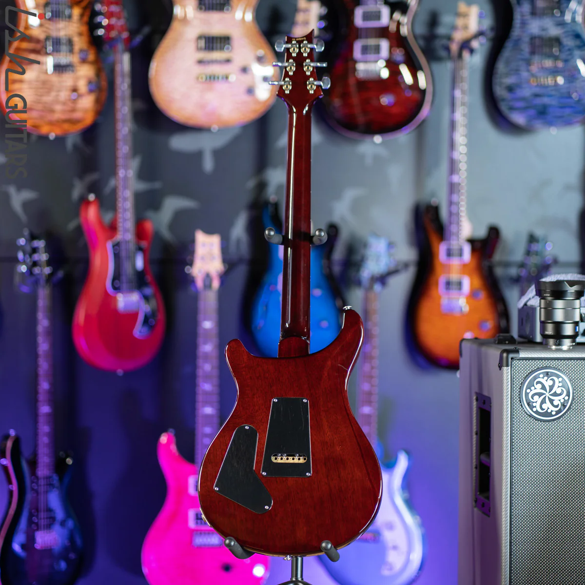 2014 PRS Custom 24 Black Gold Burst Wrap - Image 12