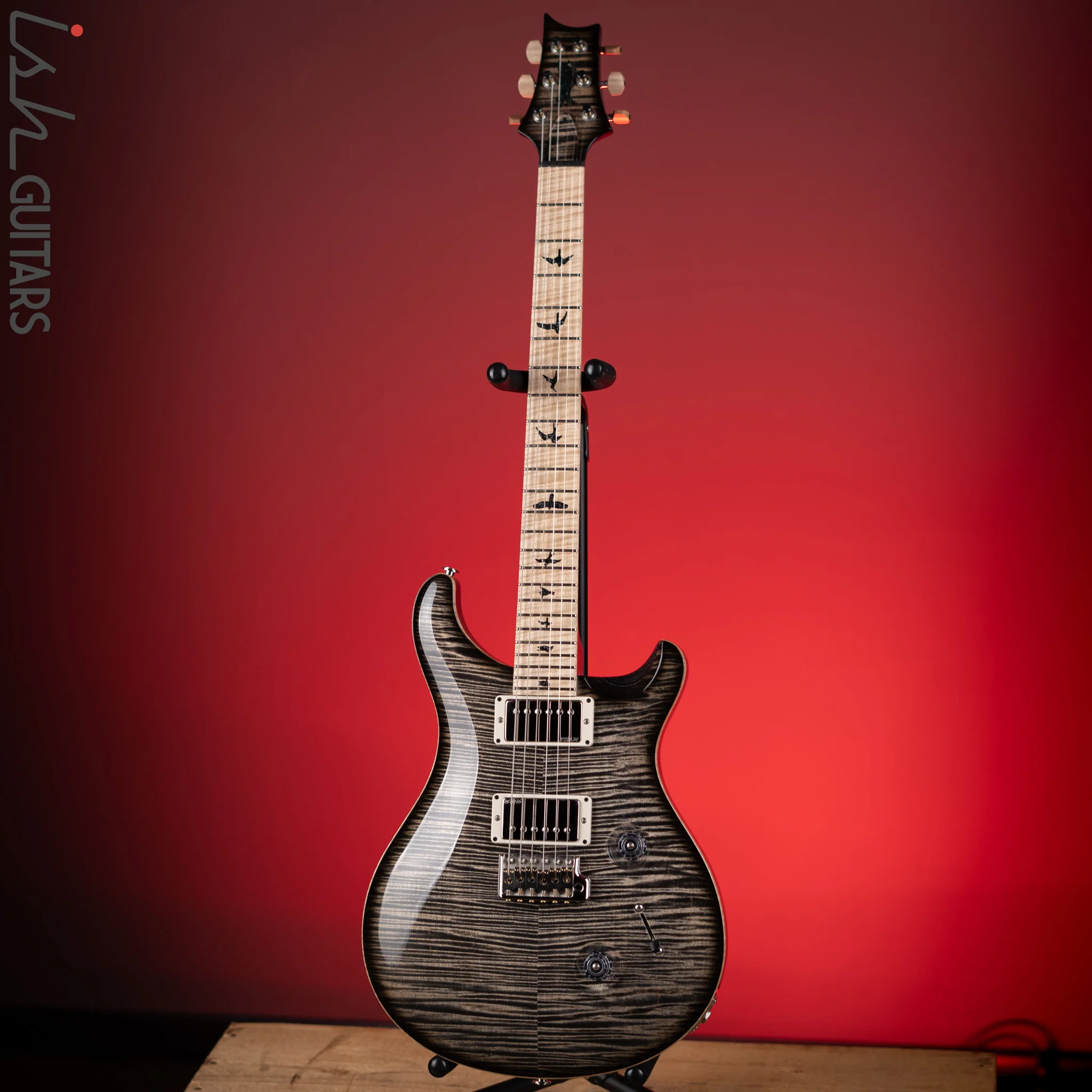 2014 PRS Custom 24 Private Stock Charcoal Smoked Burst - Image 2