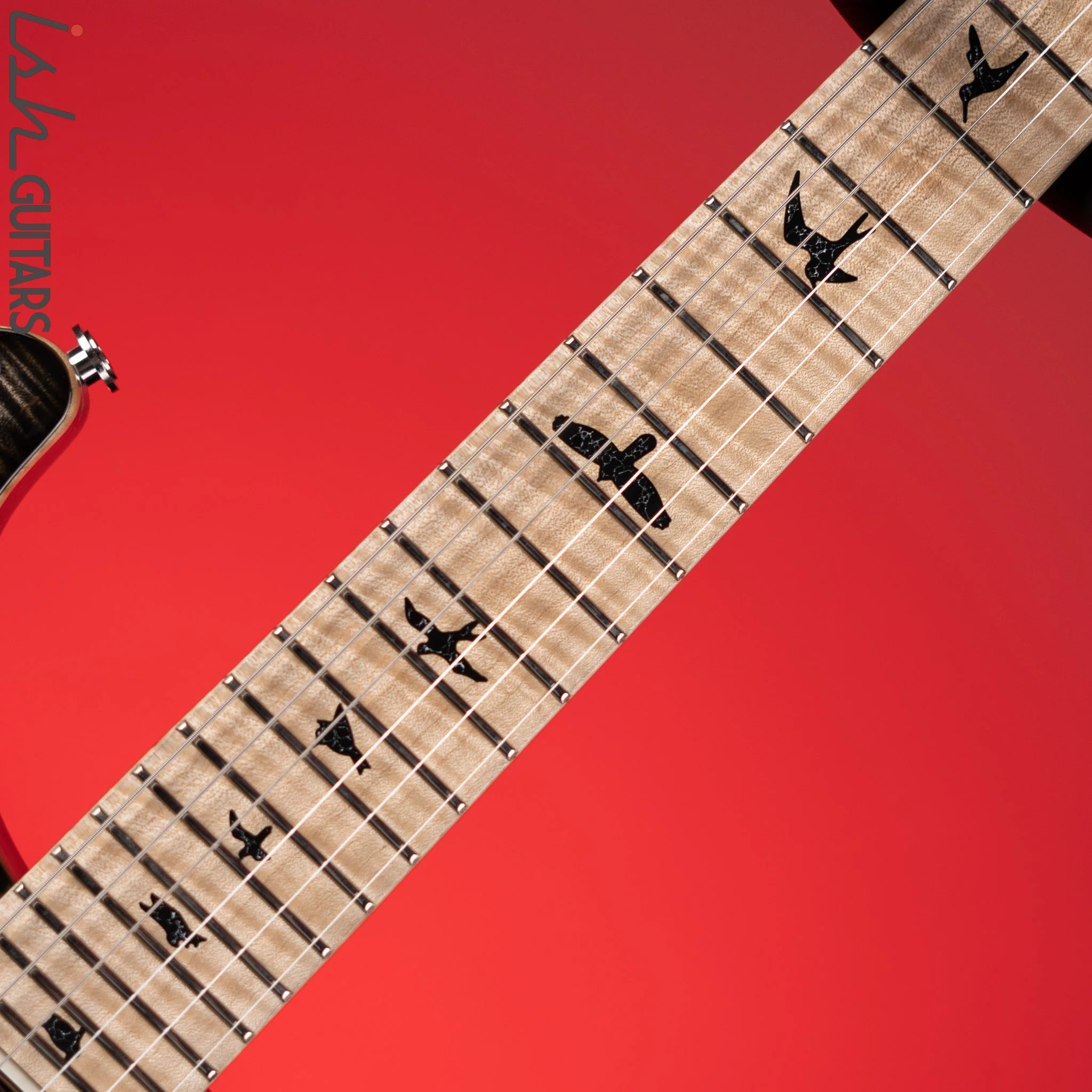 2014 PRS Custom 24 Private Stock Charcoal Smoked Burst - Image 5