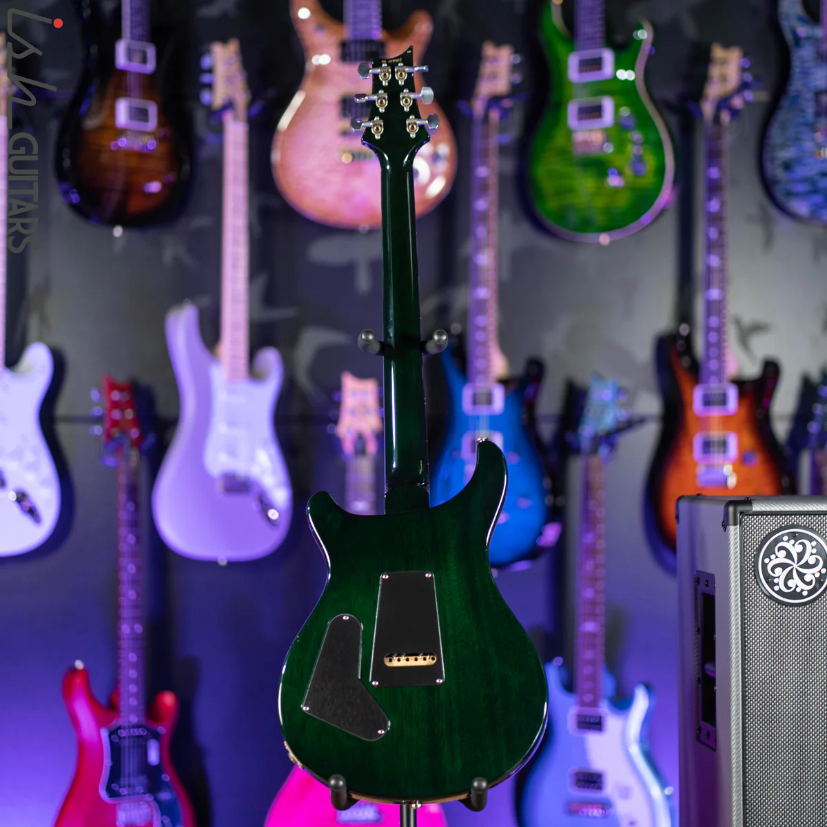 2014 PRS Experience Custom 24 Semi-Hollow 10 Top Jade Green - Image 12