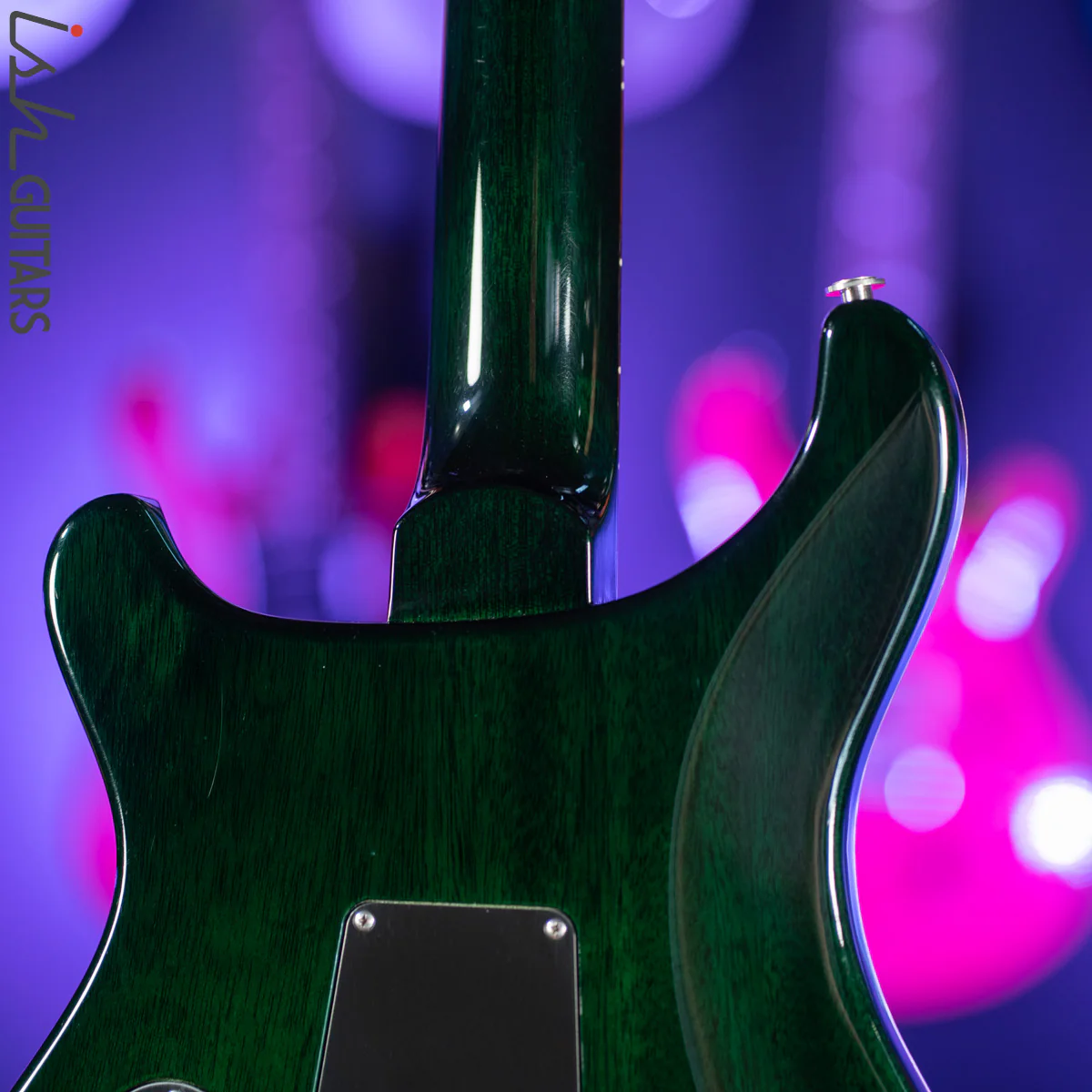2014 PRS Experience Custom 24 Semi-Hollow 10 Top Jade Green - Image 14