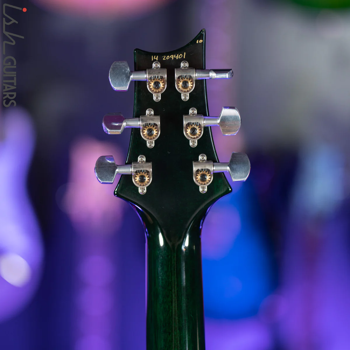2014 PRS Experience Custom 24 Semi-Hollow 10 Top Jade Green - Image 16