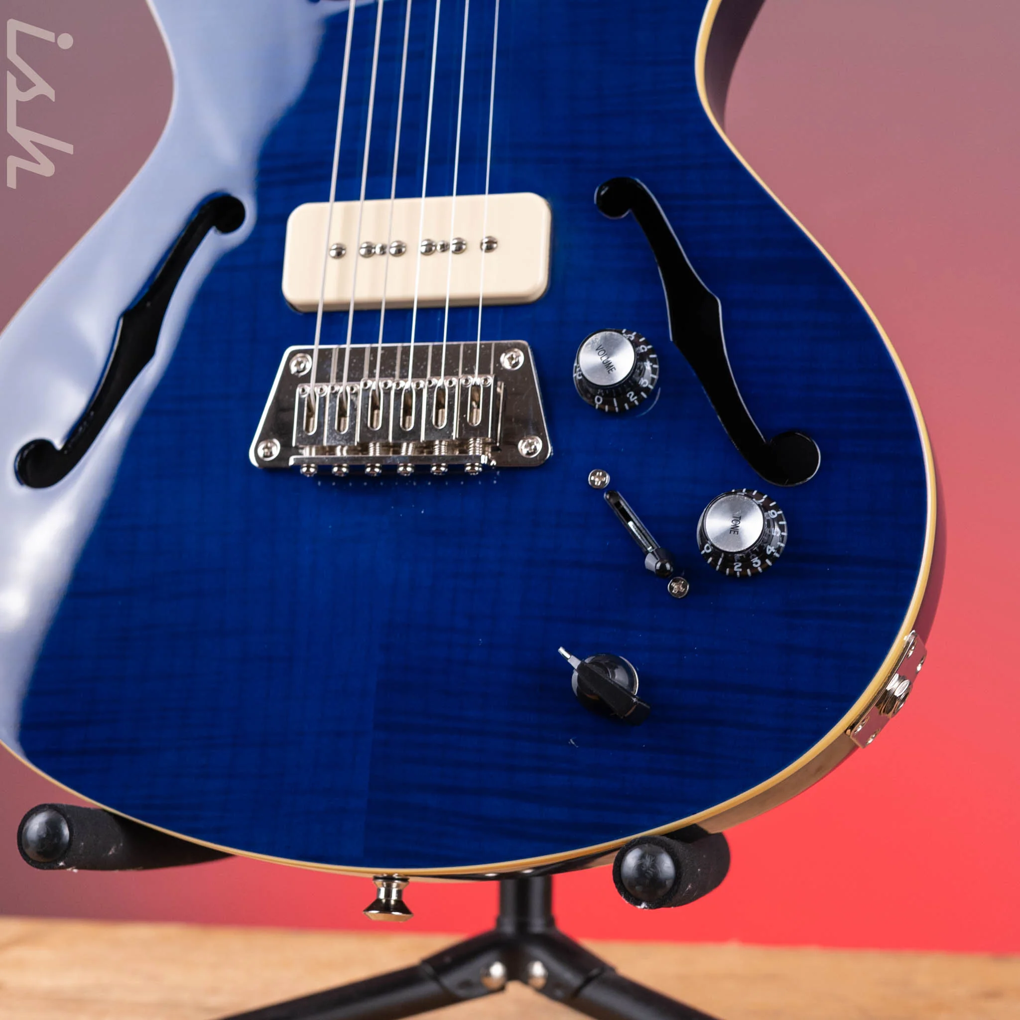 2015 Epiphone Blueshawk Deluxe Midnight Sapphire - Image 4