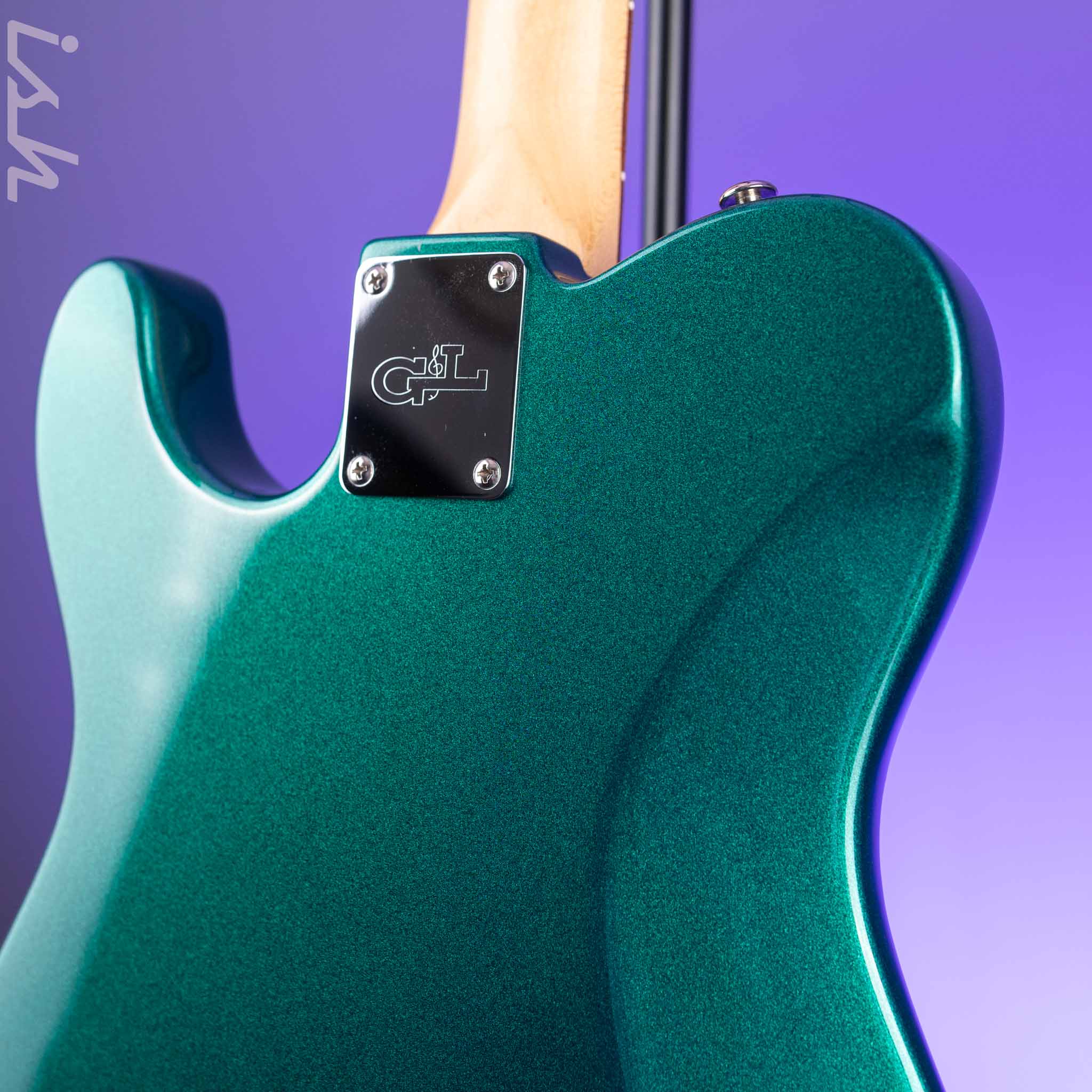 2015 G&L ASAT Special Custom Emerald Green Metallic - Image 8