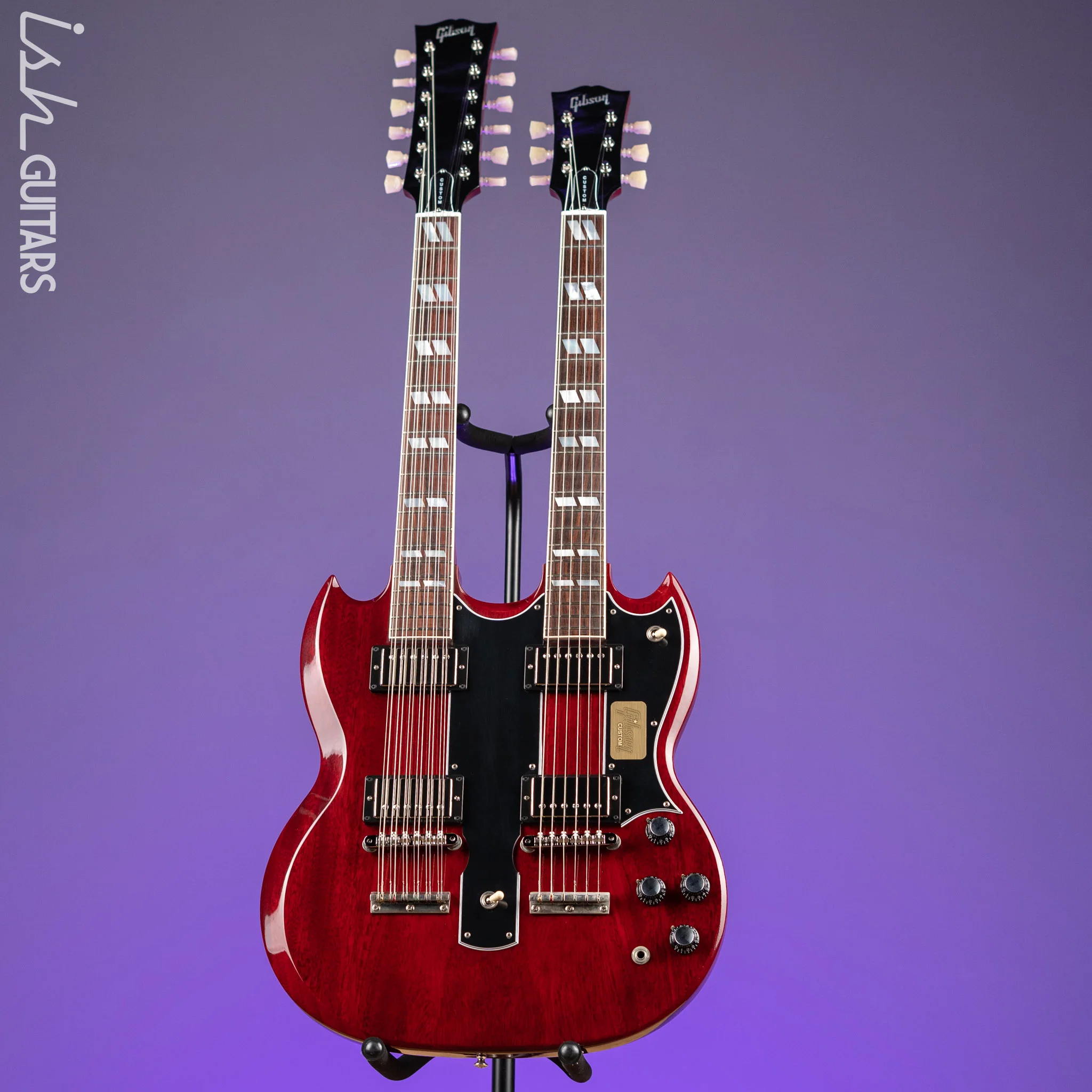 2015 Gibson Custom Shop EDS-1275 Double Neck Cherry Red - Image 2