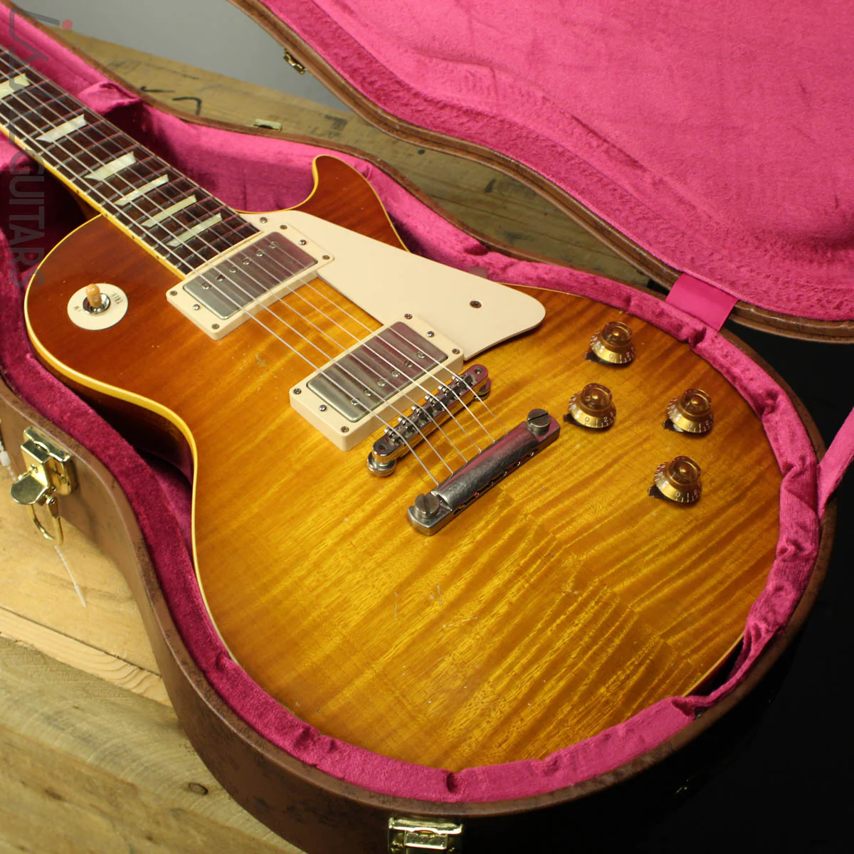 2015 Gibson Custom Shop Collectors Choice 1959 Tamio Okuda Les Paul Aged Sunburst - Image 12