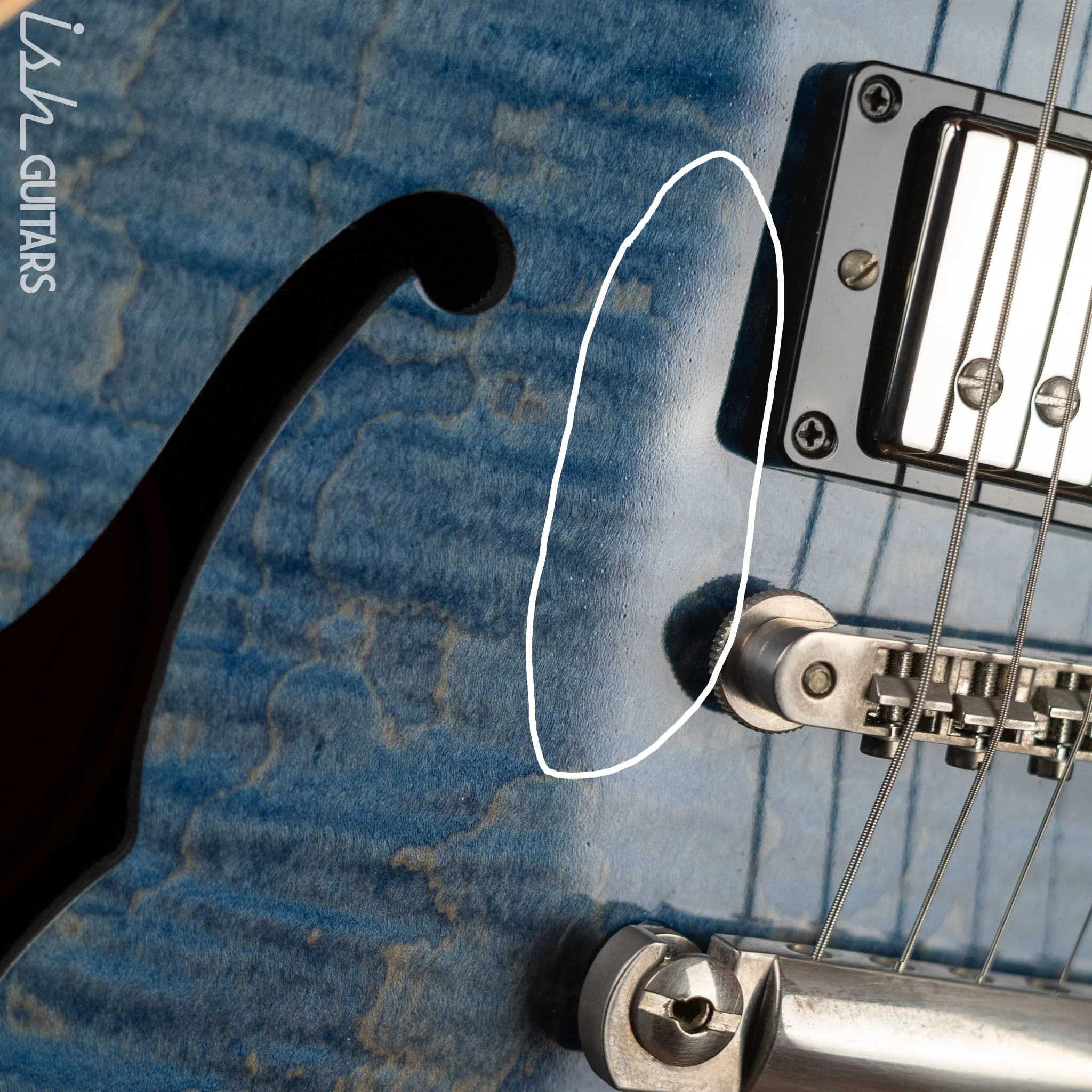 2015 Gibson Memphis ES-335 Indigo Stain - Image 6