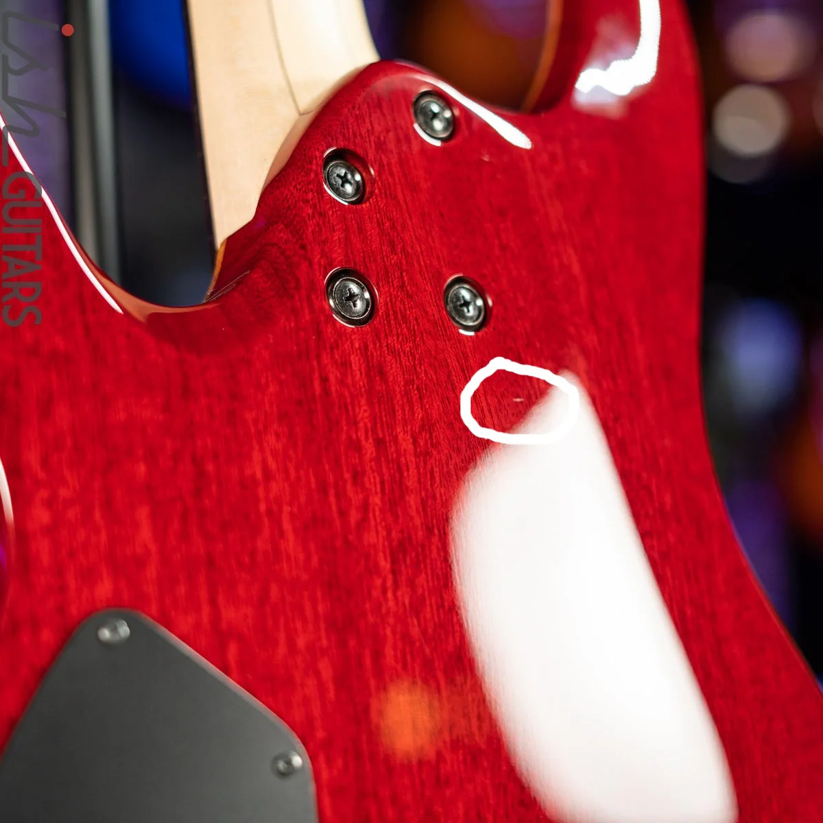 2015 Ibanez Prestige S5521 Blaze Red Burst - Image 12