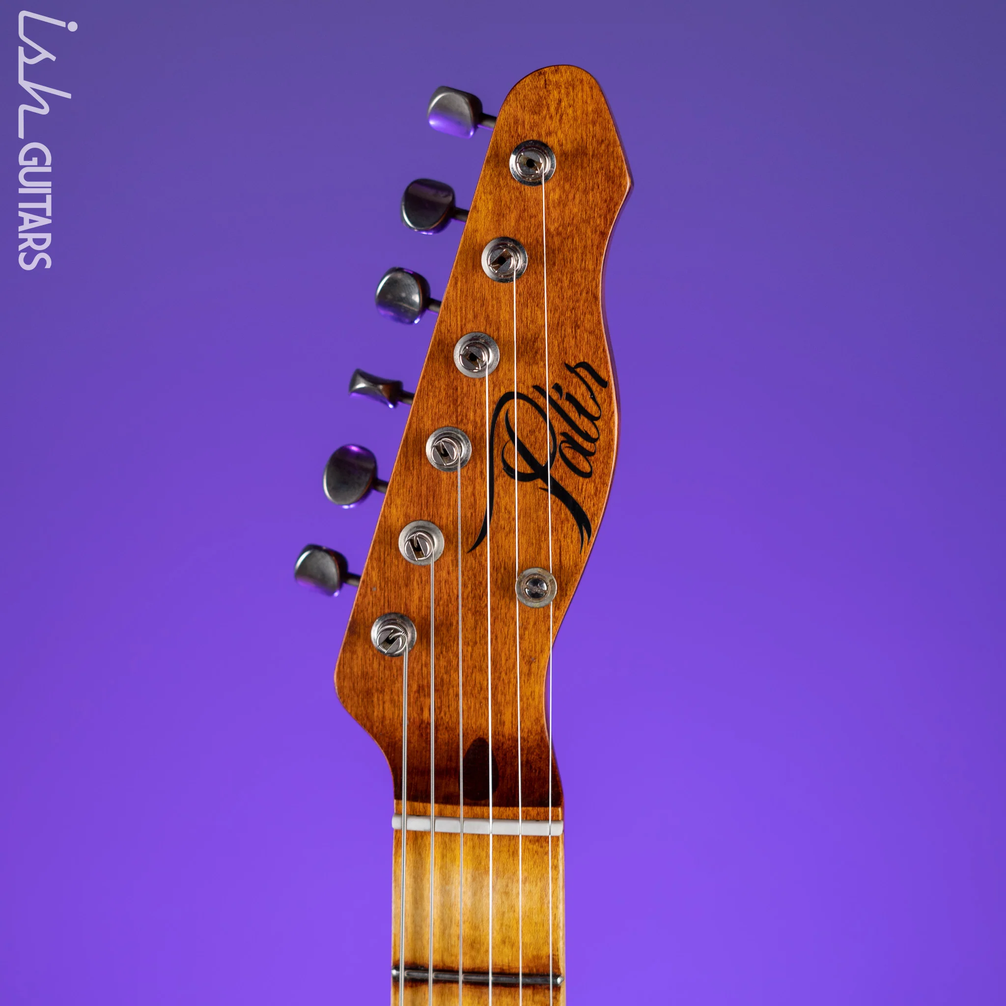 2015 Palir Skinny Titan Semi-Hollow Medium Tinted Finish Relic - Image 5
