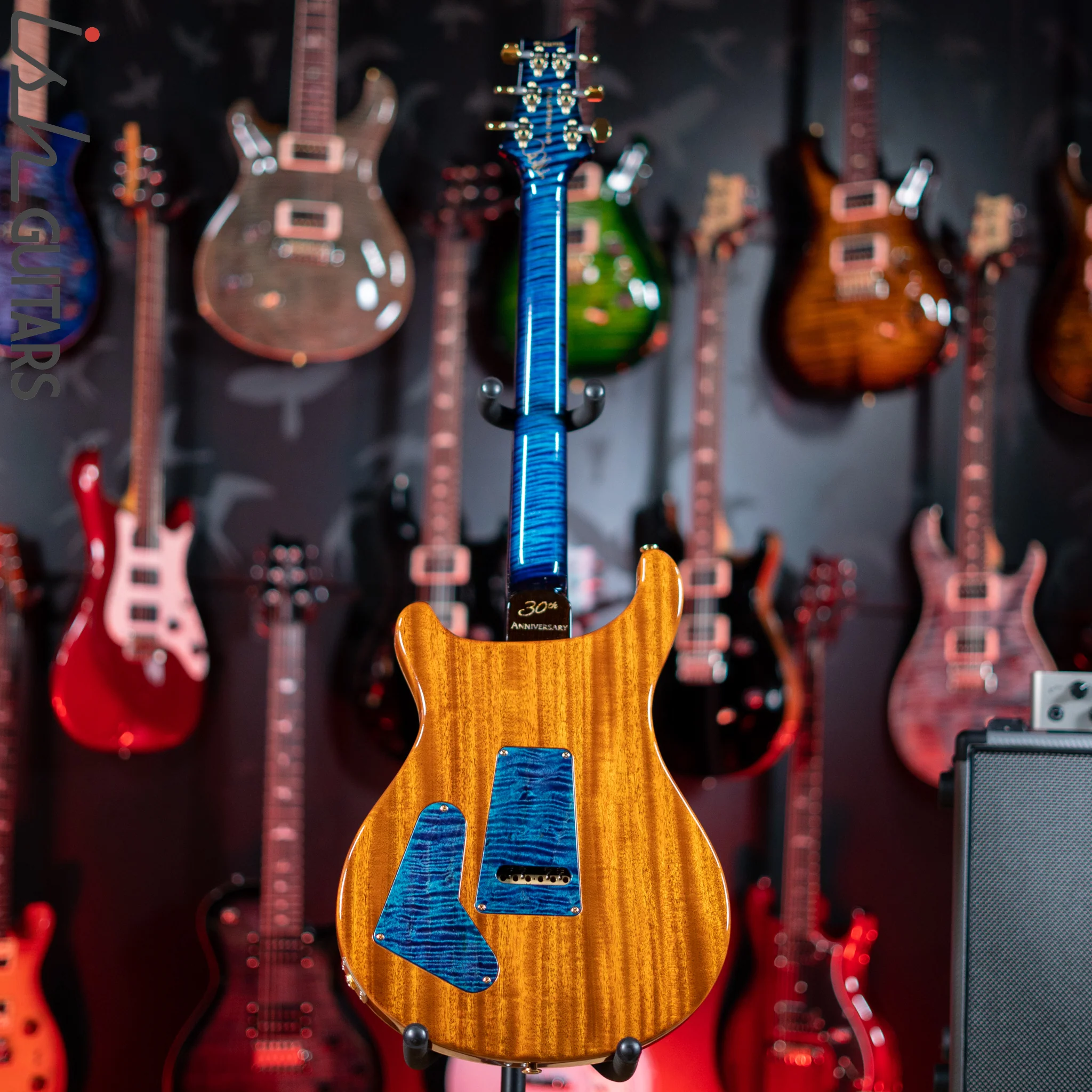 2015 PRS Collection Series IX McCarty Trem Curly Maple Aqua Violet Smoked Burst - Image 10