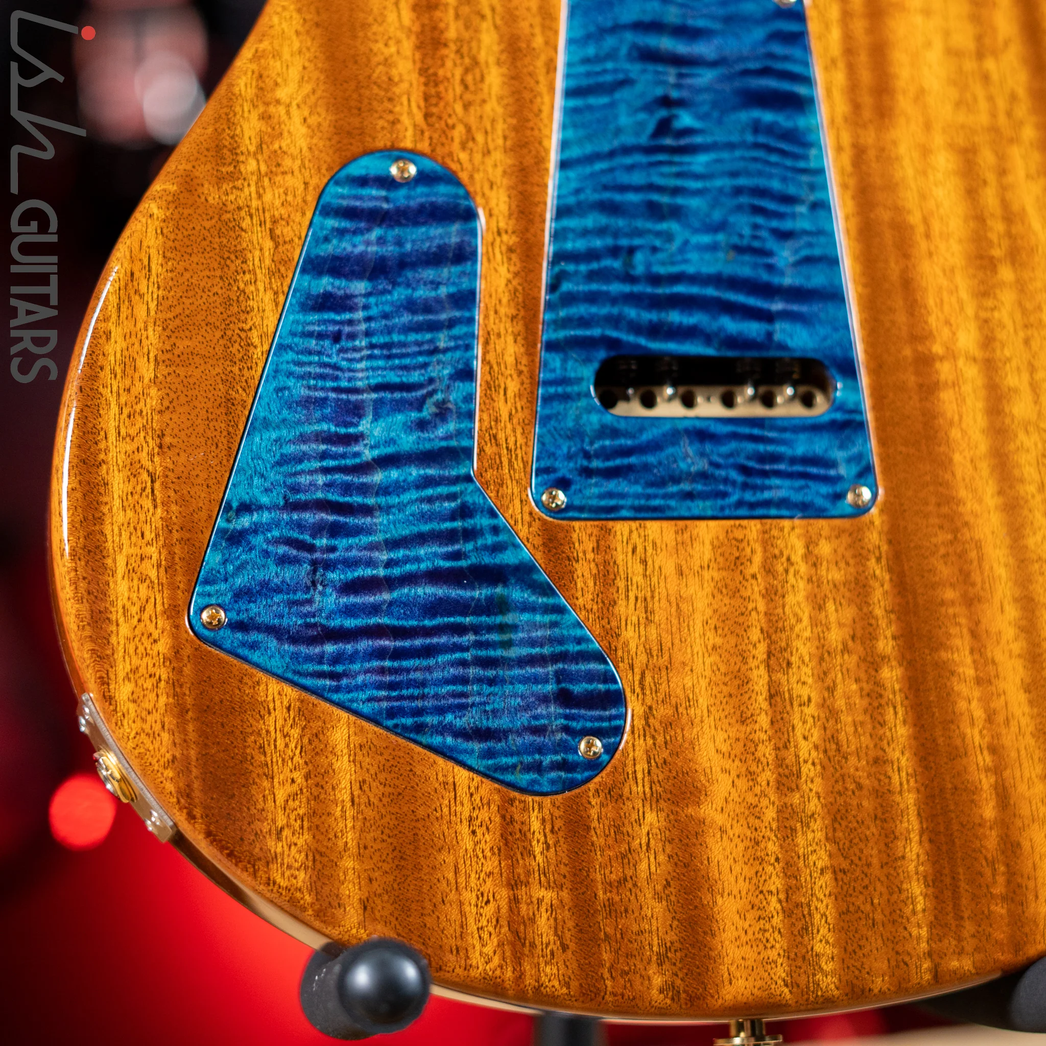 2015 PRS Collection Series IX McCarty Trem Curly Maple Aqua Violet Smoked Burst - Image 13
