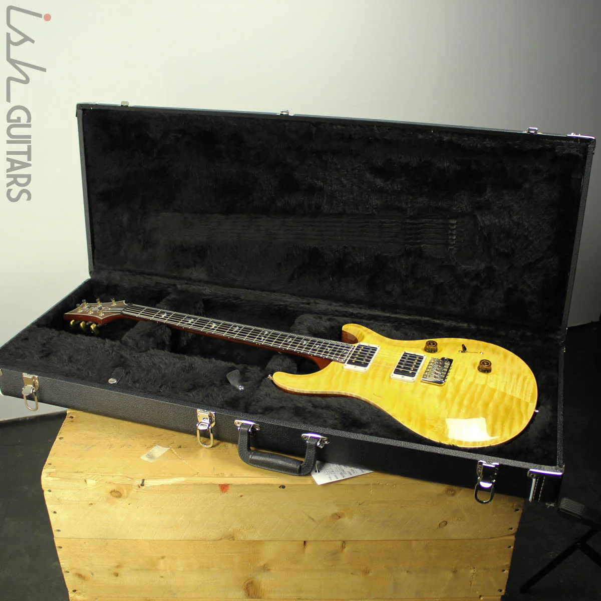 2015 PRS Custom 24 30th Anniversary Honey Yellow - Image 18