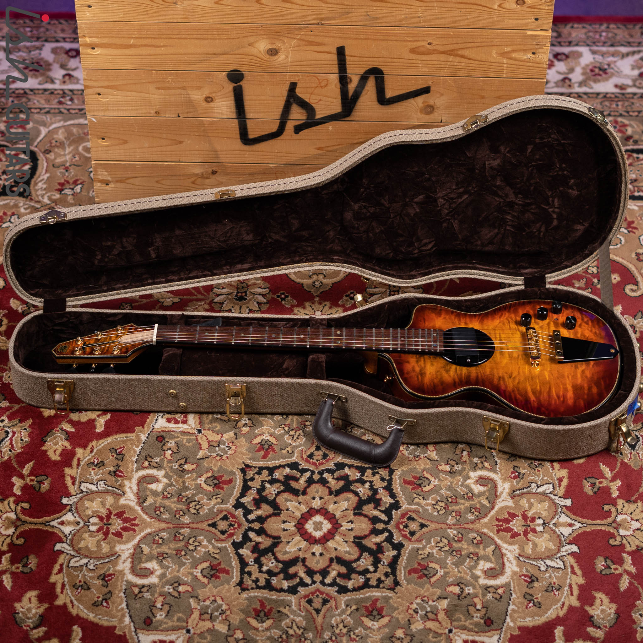 2015 Rick Turner Model 1 Quilted Maple Burst - Image 17