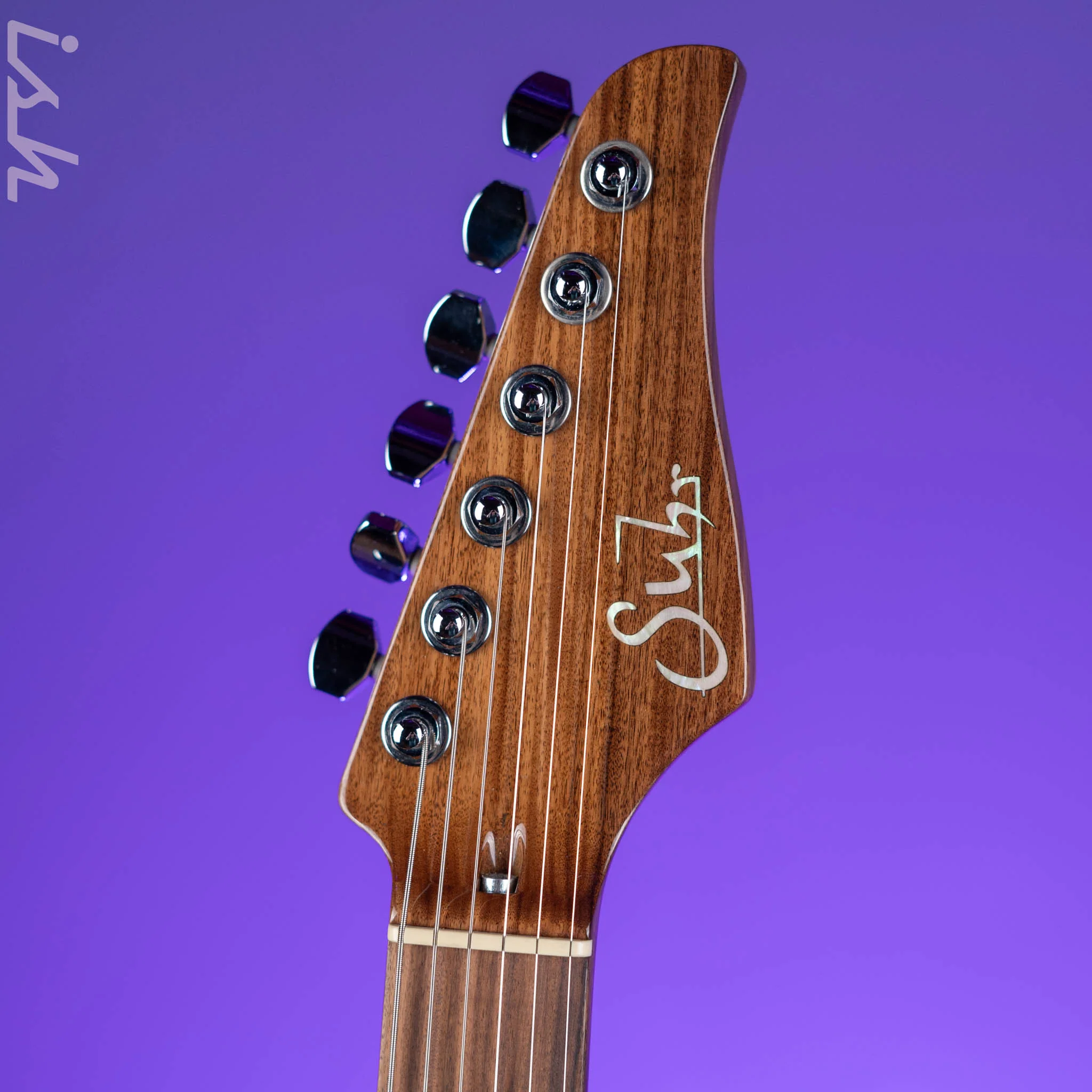 2015 Suhr Modern Carve Top Natural Curl Koa - Image 6