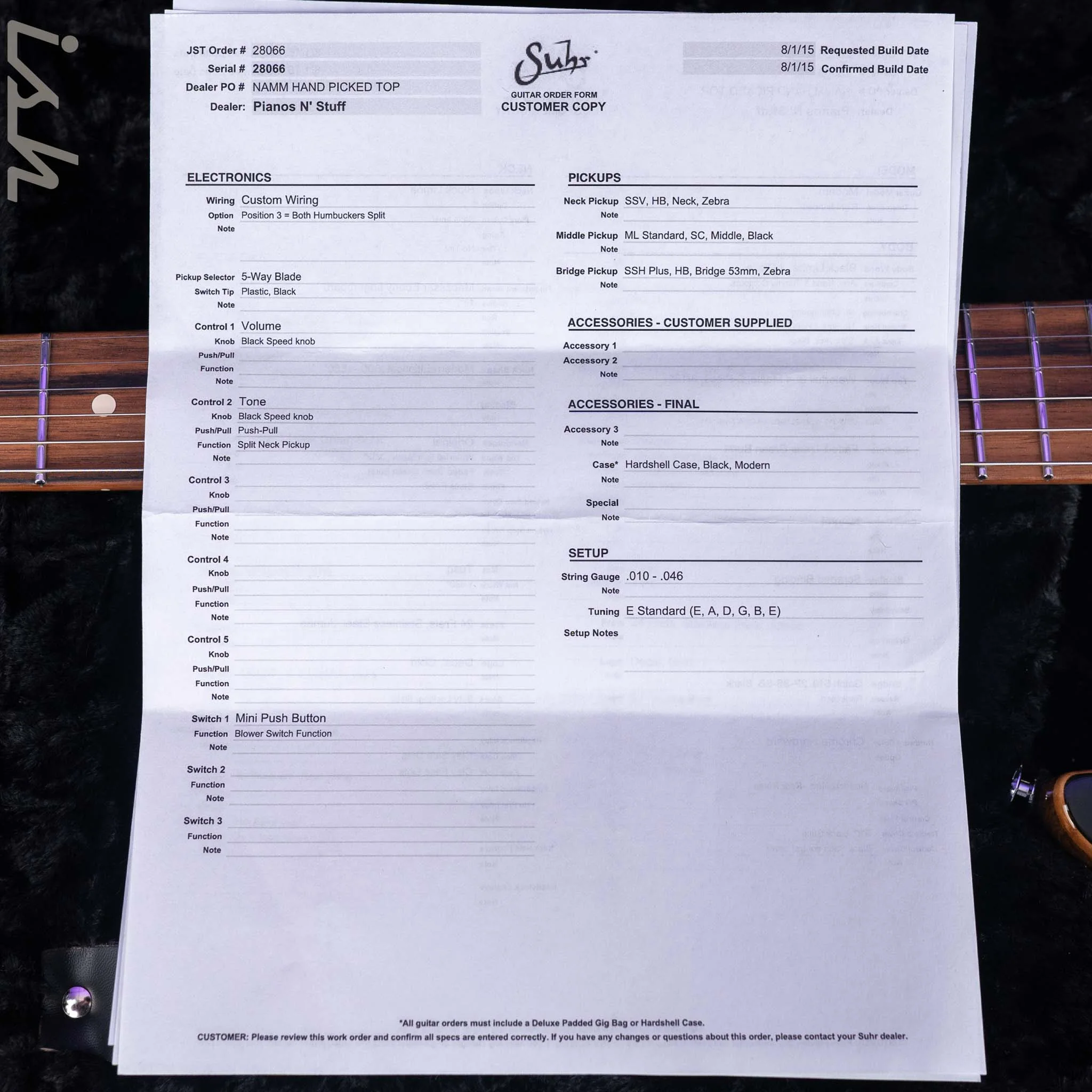 2015 Suhr Modern Faded Trans Green Burst - Image 14