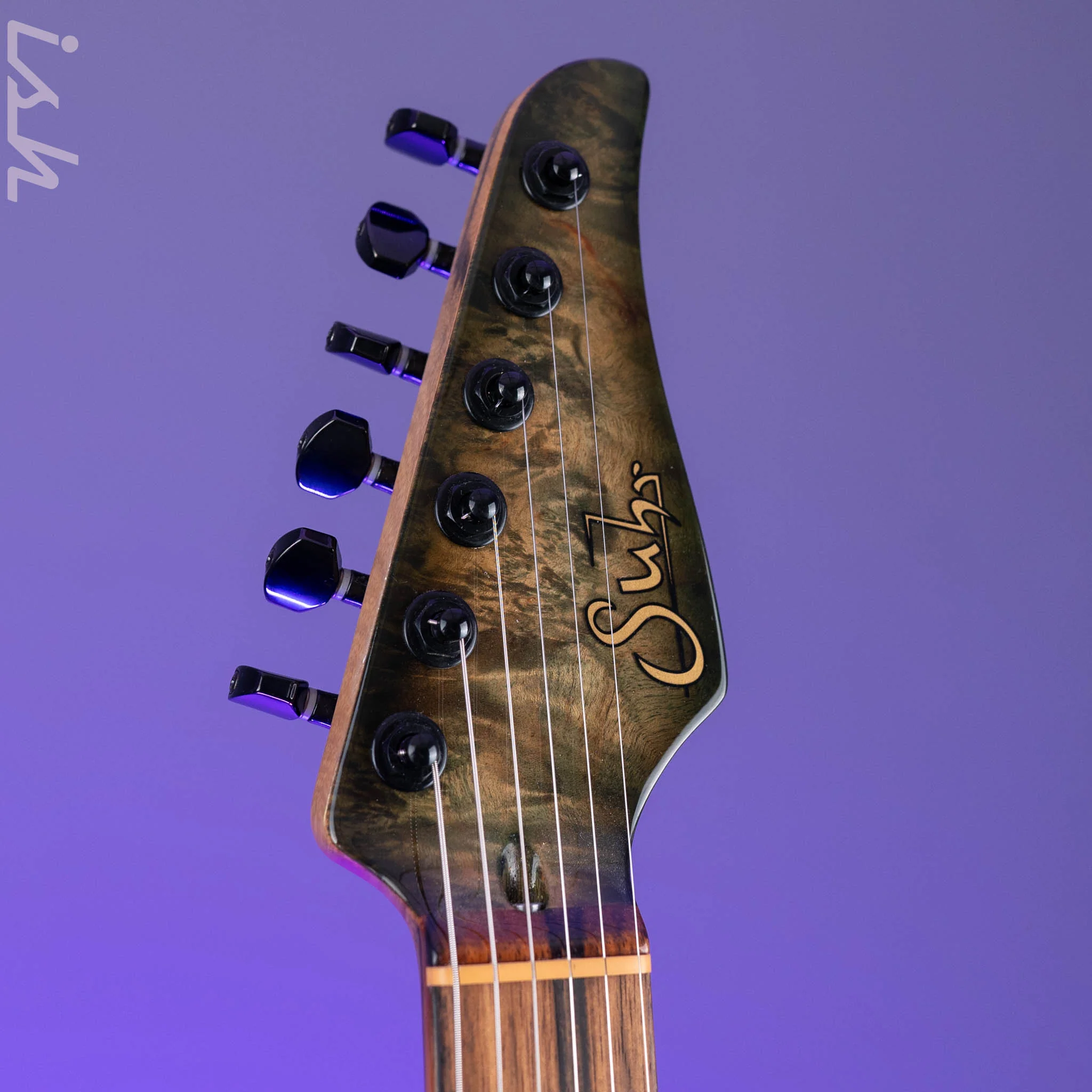 2015 Suhr Modern Faded Trans Green Burst - Image 5