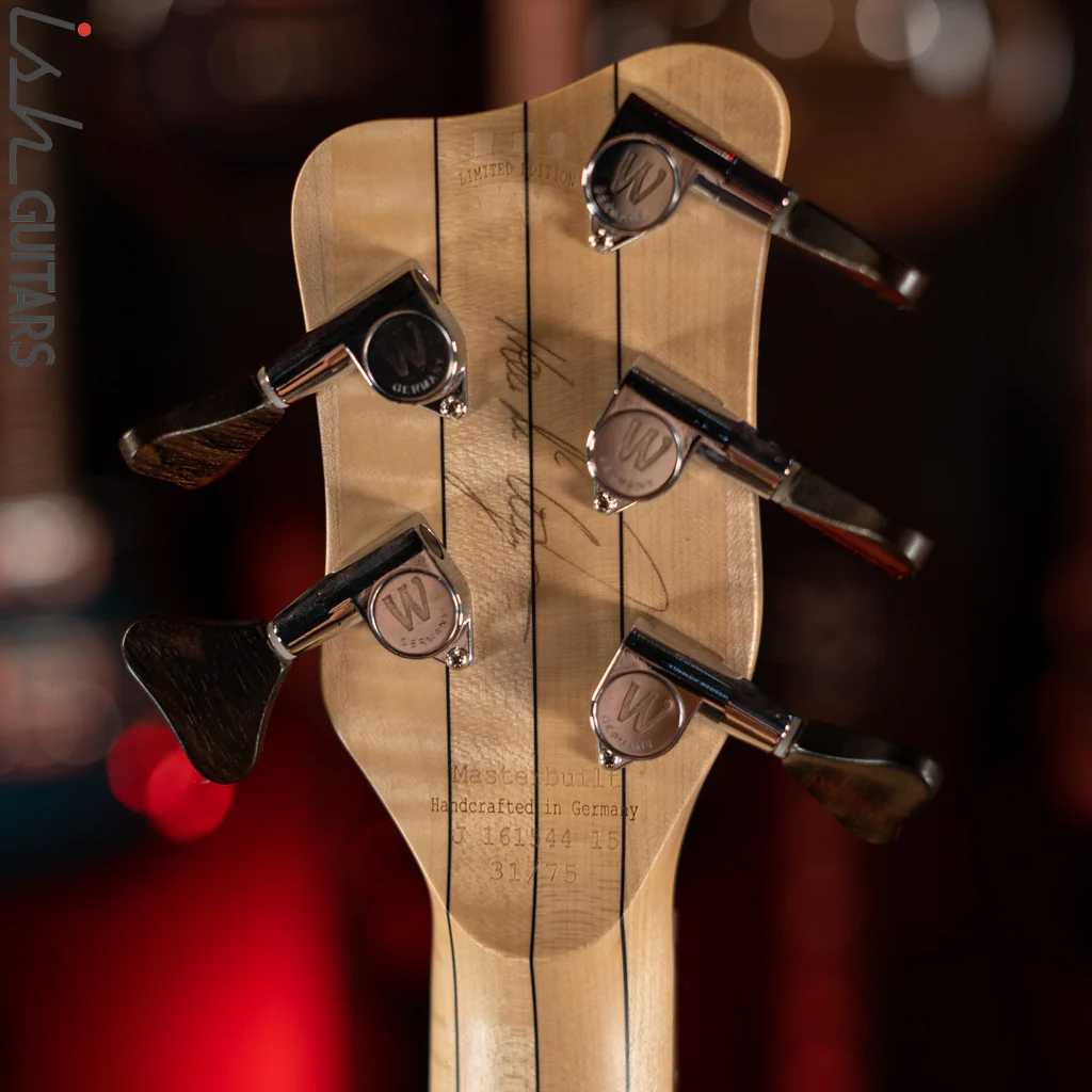 2015 Warwick Streamer LX Limited Edition Bleached Ocean Blue - Image 12