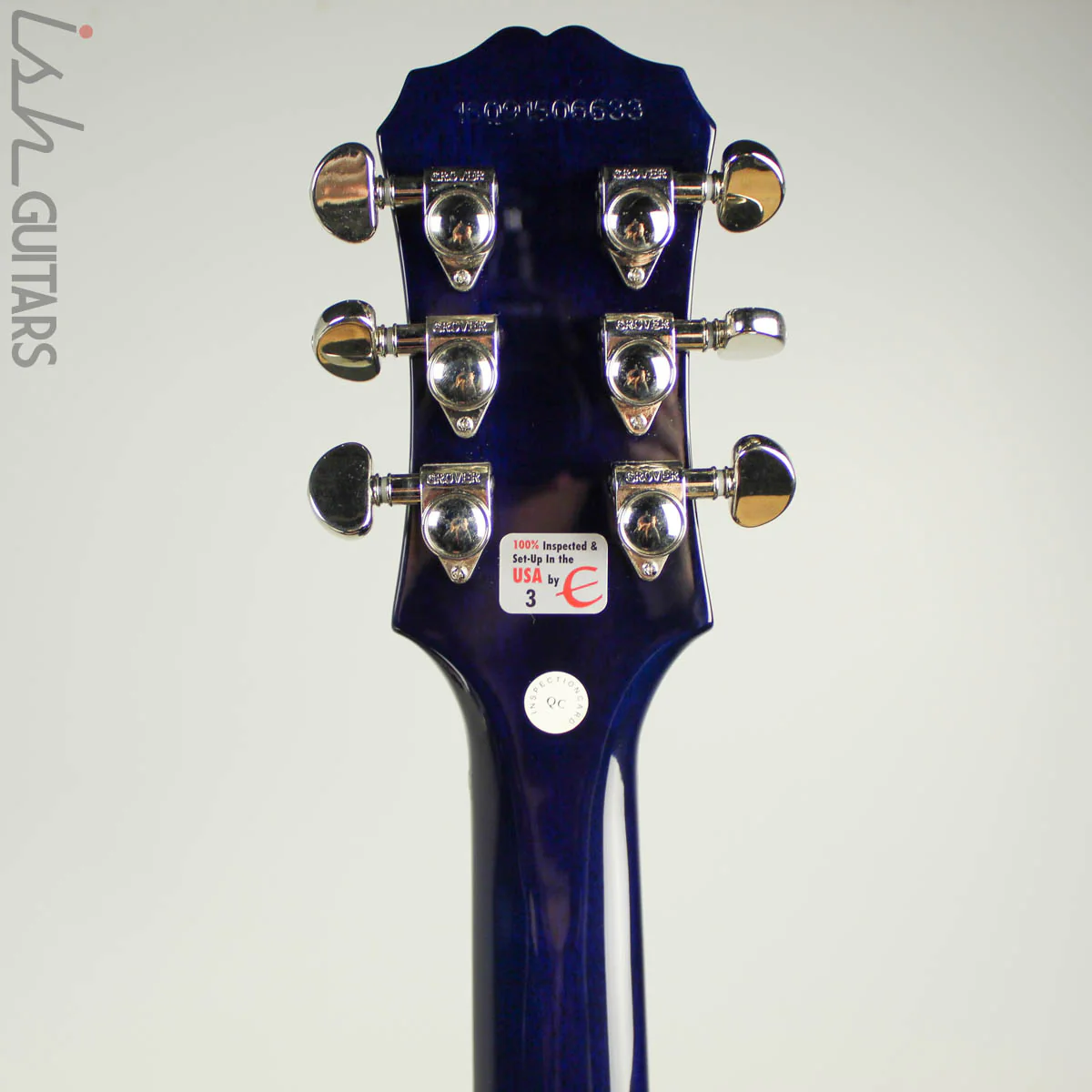 2016 Epiphone Les Paul Standard Pro Blueburst - Image 12