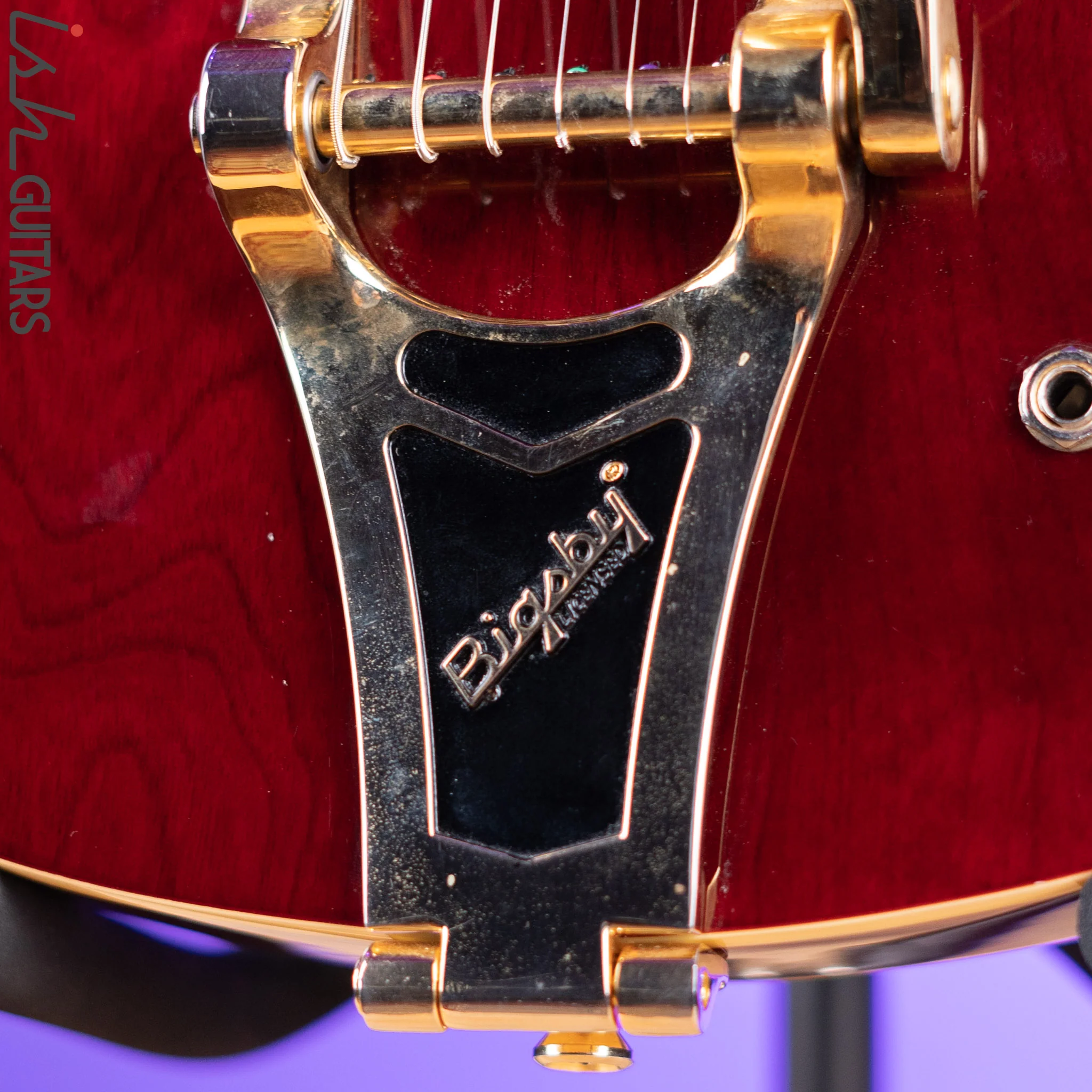 2016 Epiphone Riviera P-93 Wine Red - Image 5