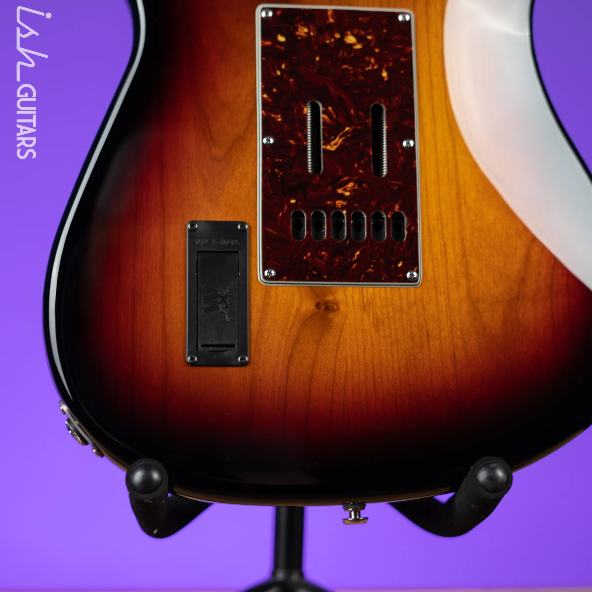 2016 Ernie Ball Music Man Cutlass SSS Vintage Sunburst - Image 10